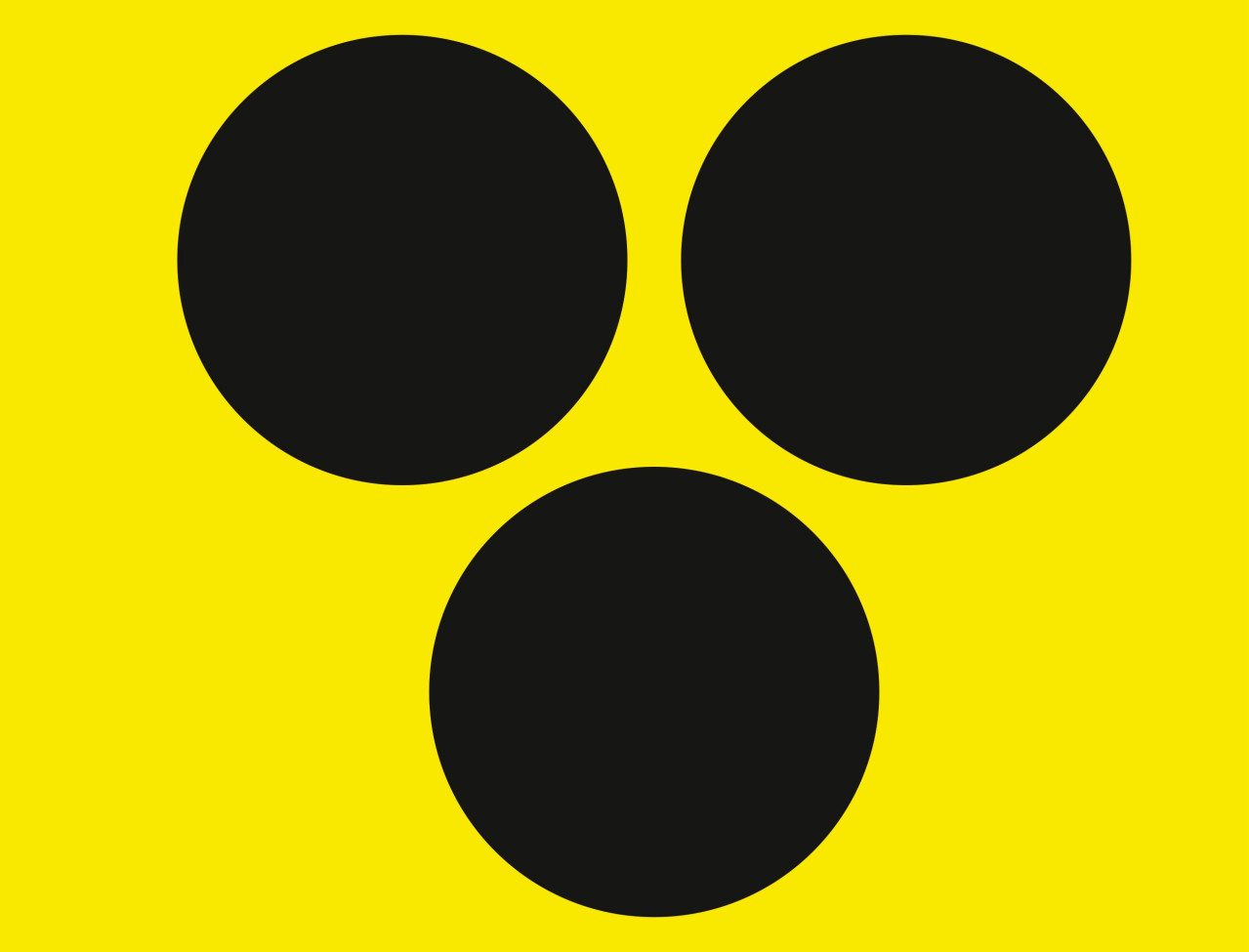 Hermann Schütz Наклейка Hermann Schütz Наклейка Blinden-Symbol gelb