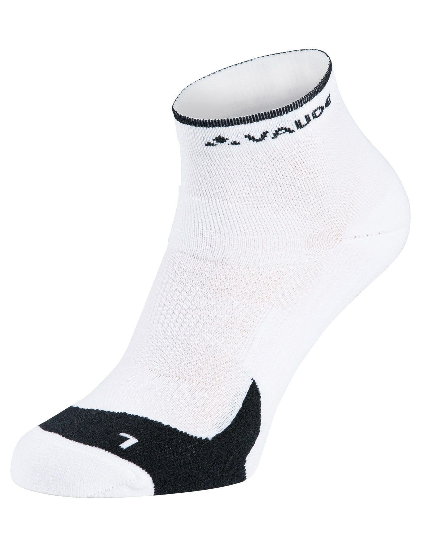 VAUDE Thermosocken Vaude Bike Socks White Kompressionssocken Short