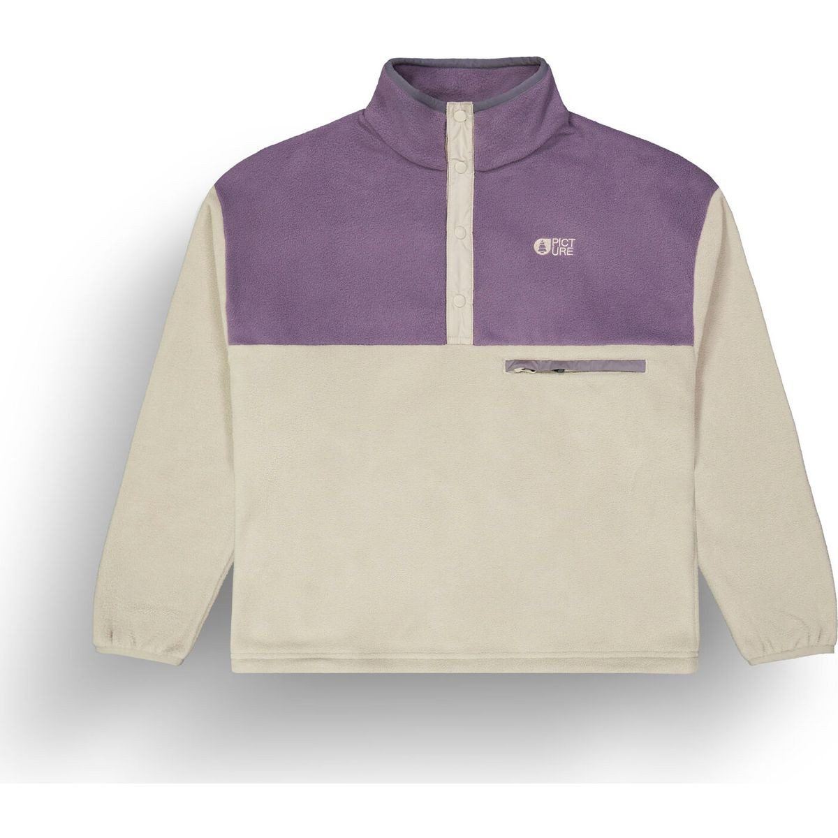 Picture Fleecejacke Arcca W 1/4 Fleece Retro-Stil Fleece mit antibakterieller Behandlung und