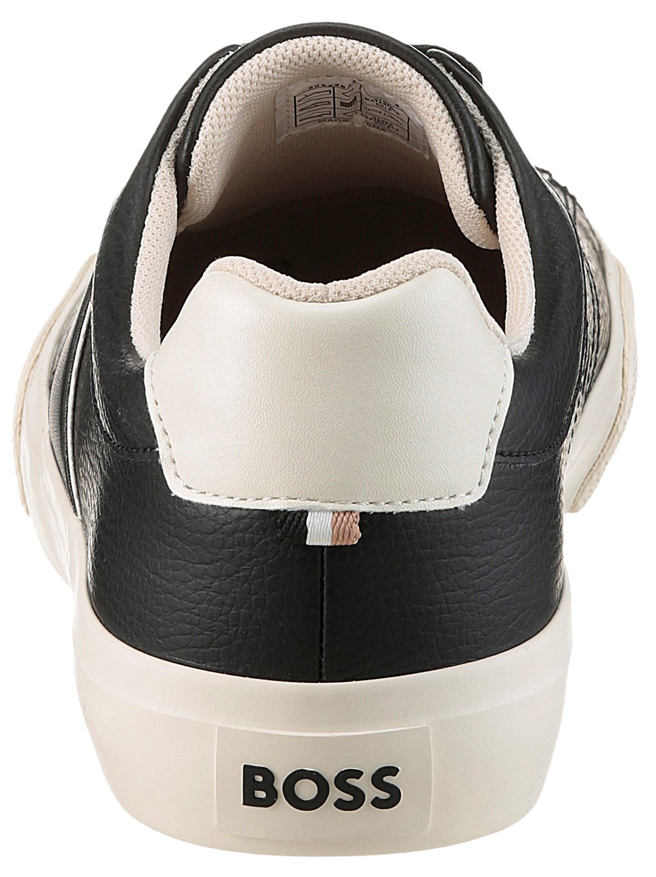 BOSS Aiden Sneaker, Freizeitschuh, Halbschuh, Schnürschuh im monochromem Lo günstig online kaufen