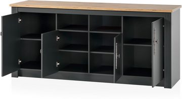 Kochstation Spülenschrank KS-Westminster im romantischen Landhausstil, Breite 204 cm, exclusiv by Otto