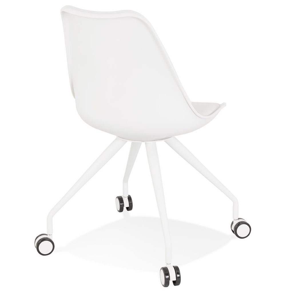 (white) Weiß Textile x Bürostuhl 60 Weiss Stuhl x 60 Modern DESIGN OSEA KADIMA