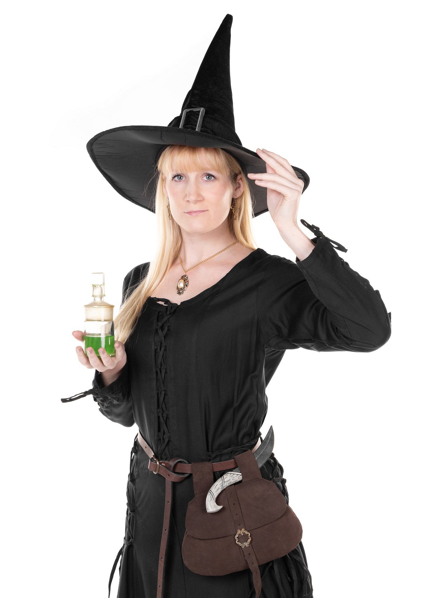 Metamorph Hexen-Kostüm Hexenkleid - Zauberin Halloween Kostüm Damen, Eleganter und individuell anpassbarer Schnitt!