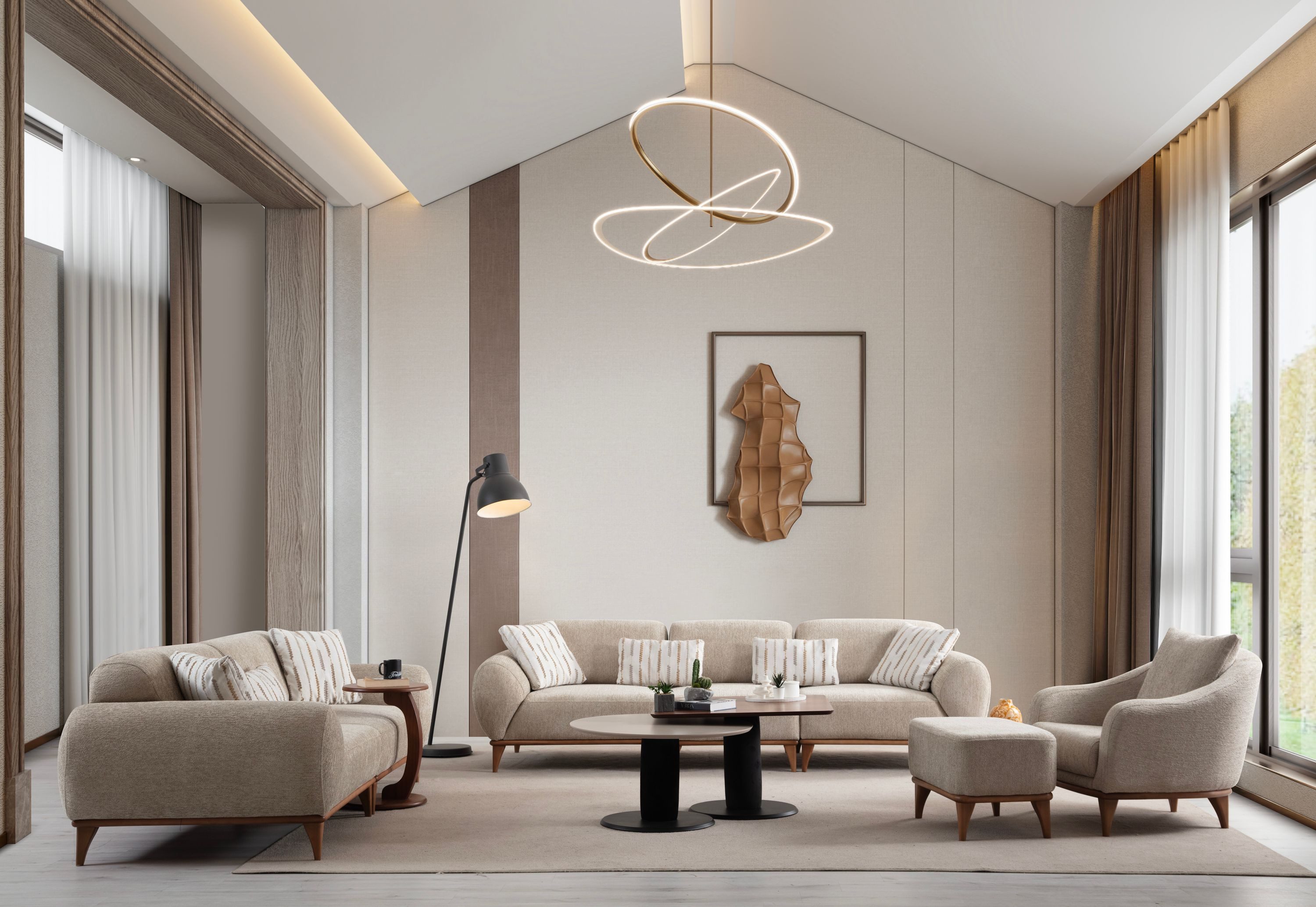 Nobelaa Sofa Sitzgruppe/Sofa Set - Wohnzimmergarnitur günstig online kaufen
