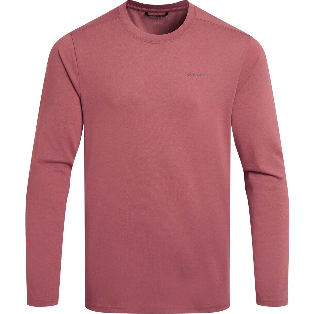 Craghoppers Funktionsshirt Nosilife Abel Long Sleeved T-shirt Technisches Langarmshirt mit Insektenschutz, Geruchshemmung und