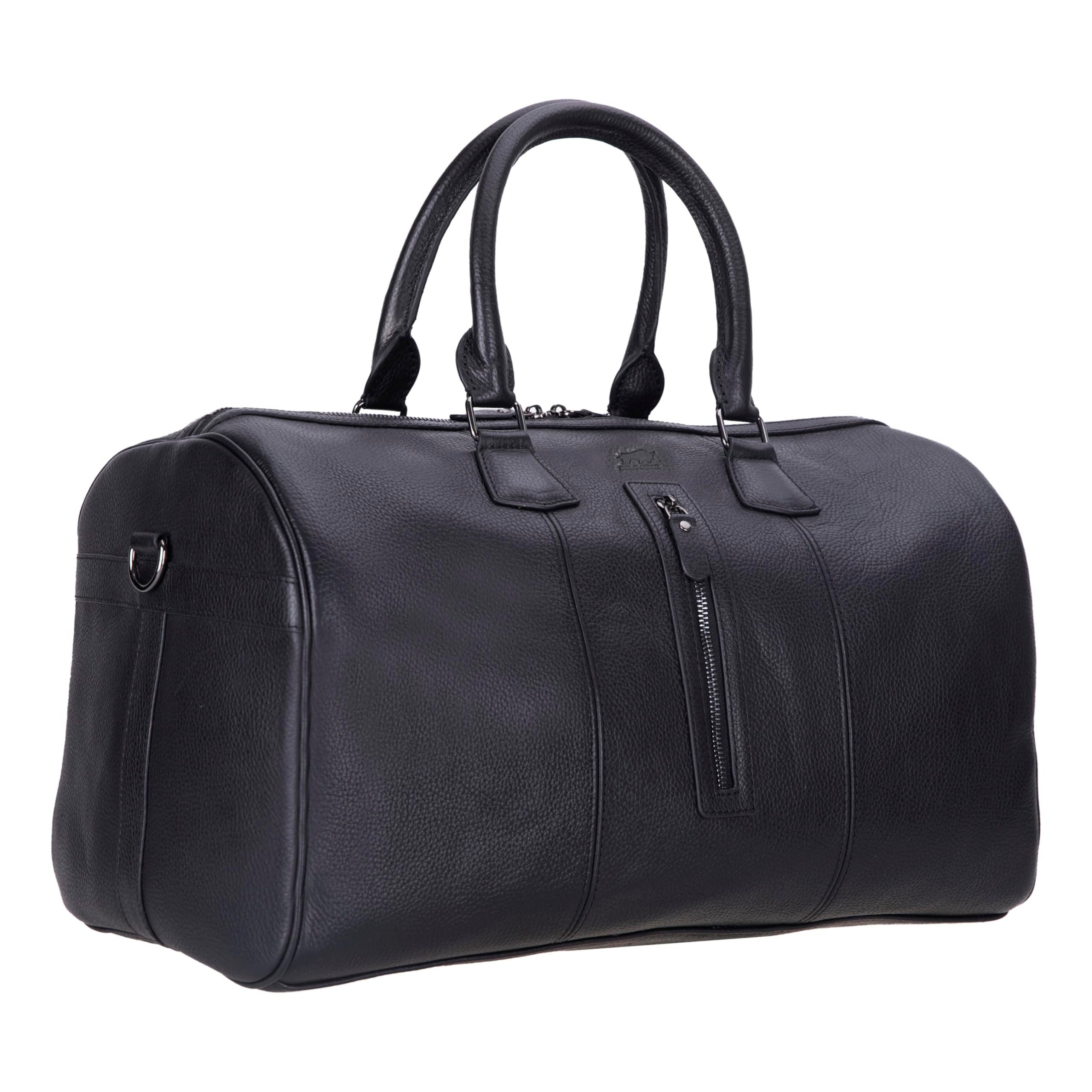 Solo Pelle Reisetasche Weekender Reisetasche, Sporttasche & Handgepäck aus Leder
