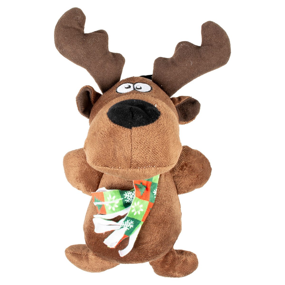 DUVO+ Tierkuscheltier Hundespielzeug Xmas Plüsch Rentier braun günstig online kaufen