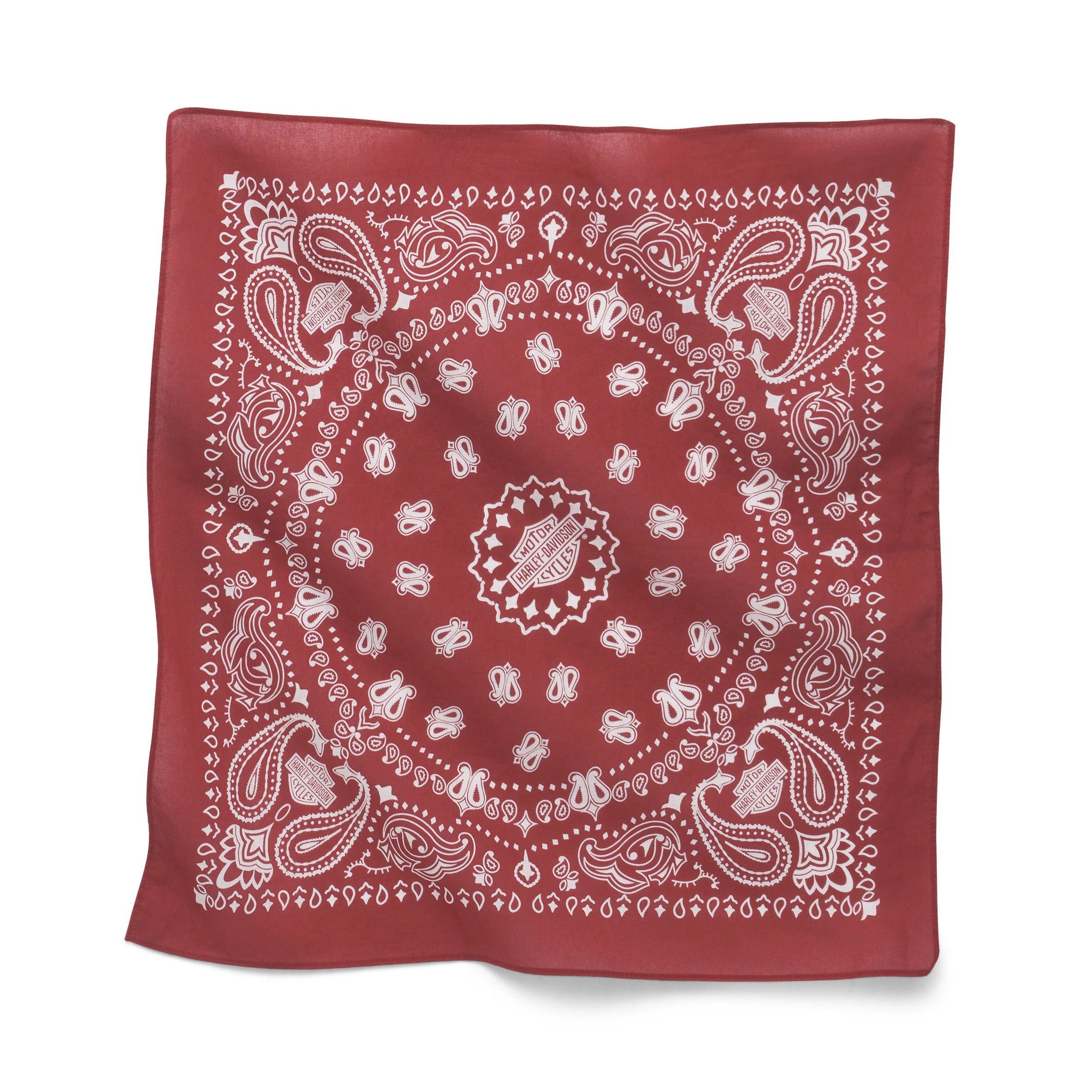HARLEY-DAVIDSON Bandana American Heritage Biker Motorrad Halstuch Multifunktionstuch Kopftuch, One Size