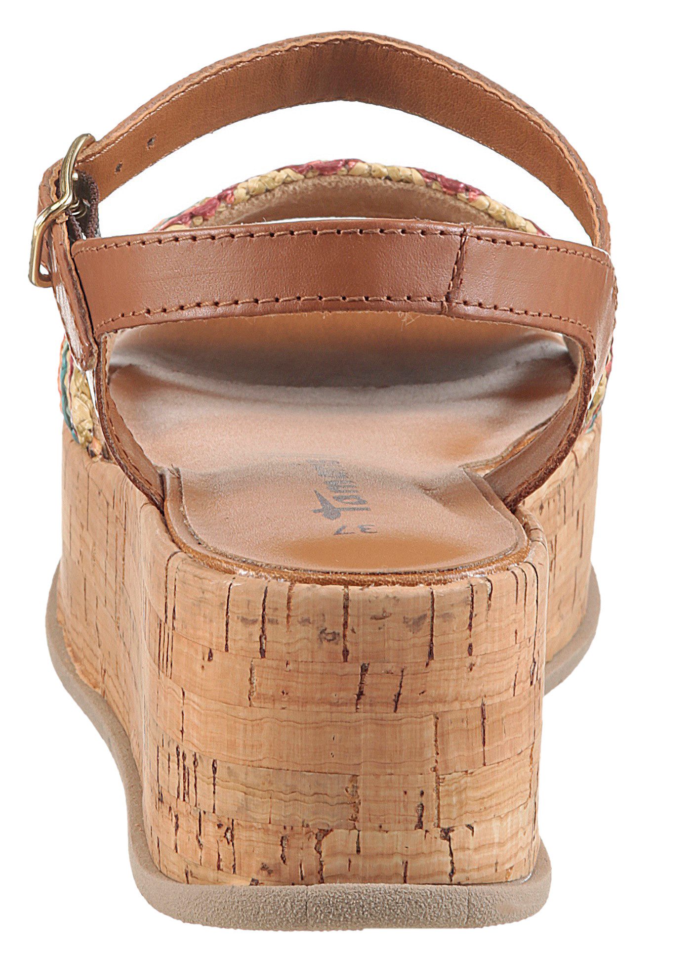 Tamaris Sandalette, Sommerschuh, Sandale, Plateauabsatz mit günstig online kaufen