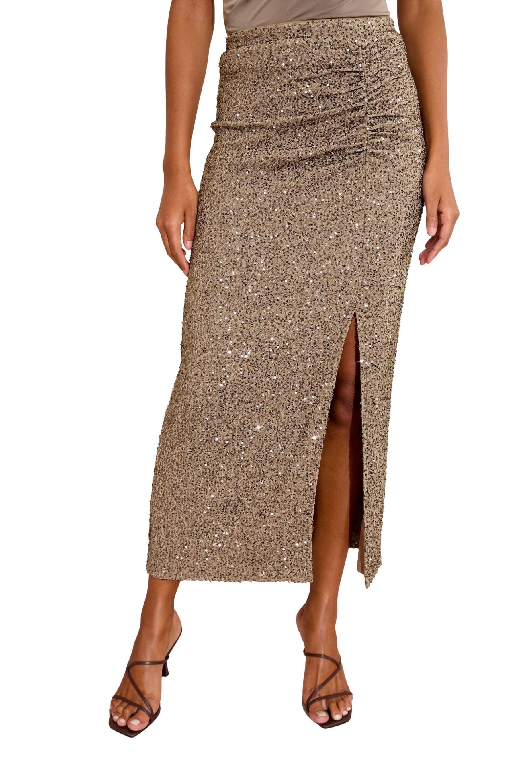 Friends Like These Paillettenrock Friends Like These Pailletten-Rock, Regular (1-tlg)