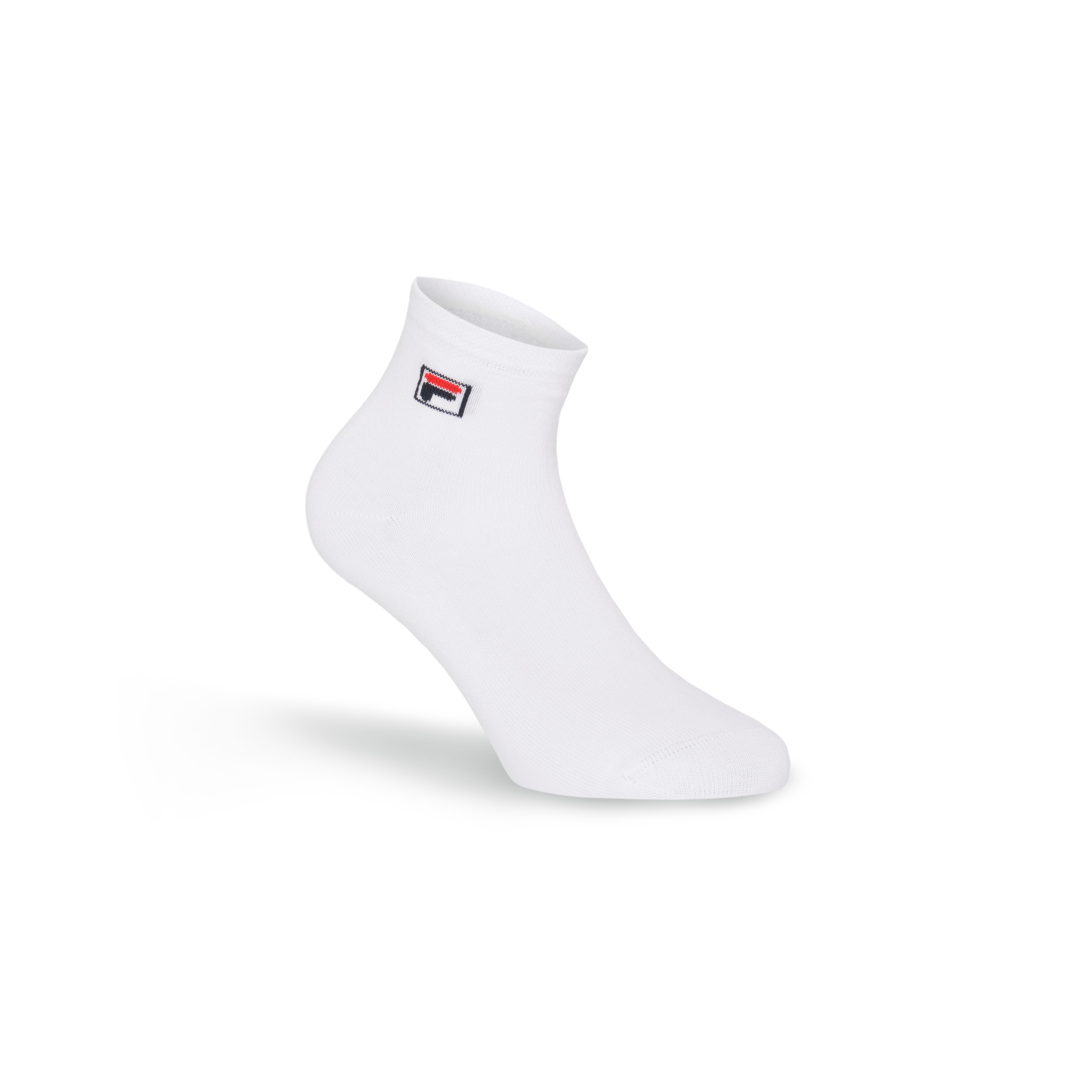 Fila Kurzsocken UNISEX QUARTER PLAIN SOCKS (6 Paar) mit Logo-Schriftzug
