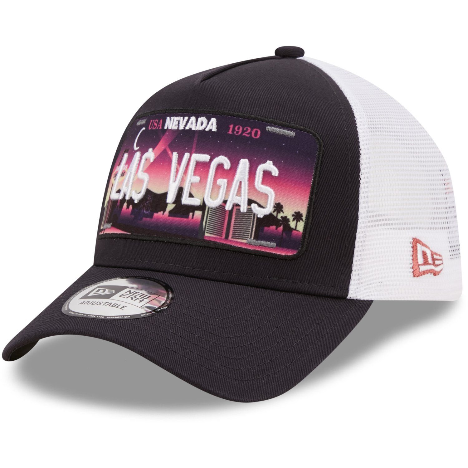 New Era Trucker Cap Trucker LICENSE PLATE Nevada Las Vegas | Trucker Caps