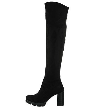 BAGATT Stiefel Veloursleder Overkneestiefel