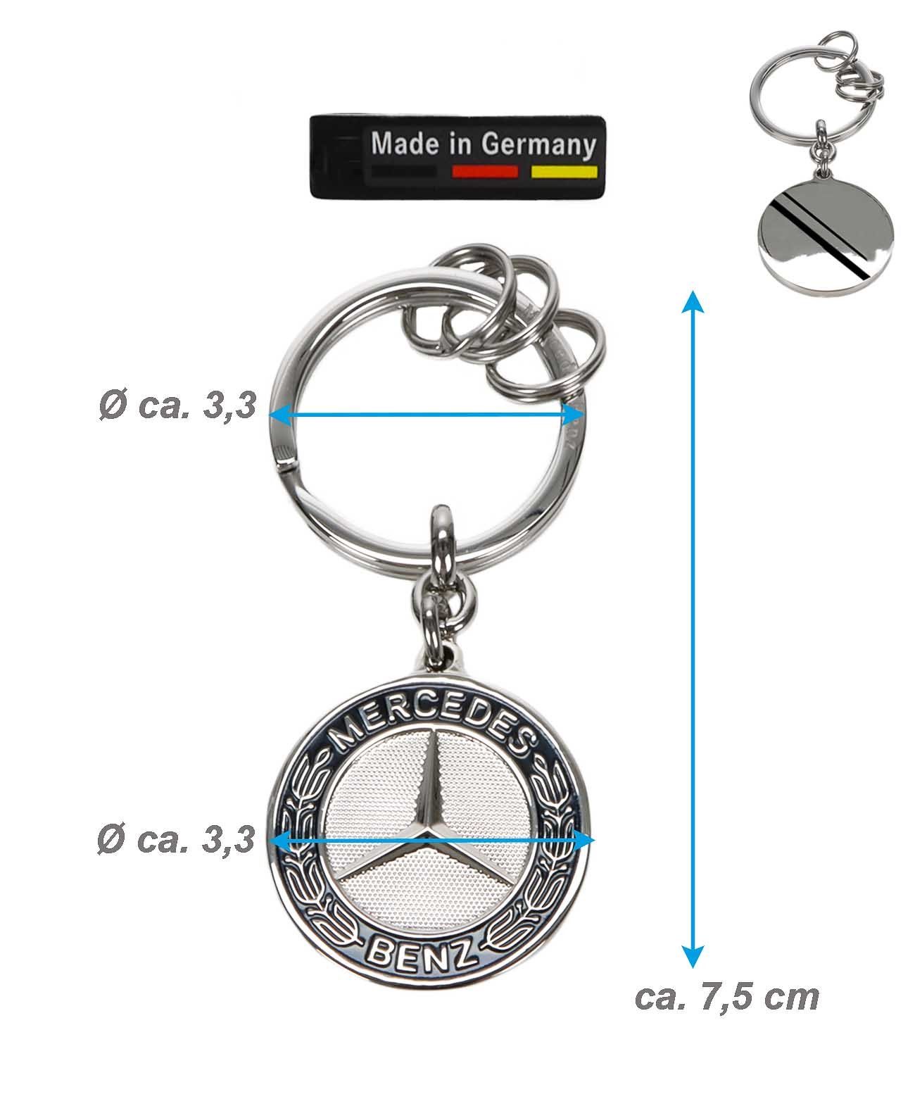 Auto Schlüsselanhänger Schlüsselanhänger Schlüsselanhänger Ring für Mercedes  Benz W124 W203 W204 Slk C-Klasse B-Klasse E-Klasse Cla Cls A-clas  Autozubehör