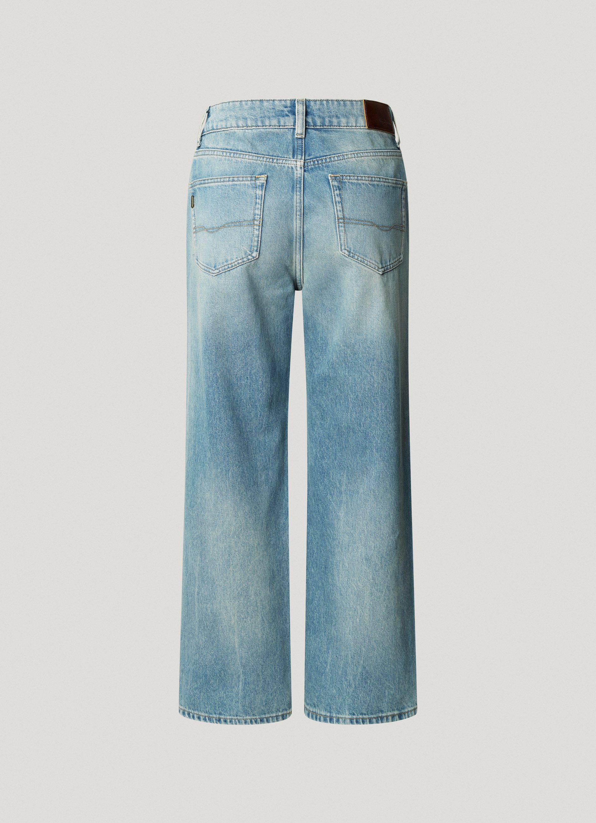 Pepe Jeans Straight-Jeans UHW – Ultra High Waist mit hohem Bund