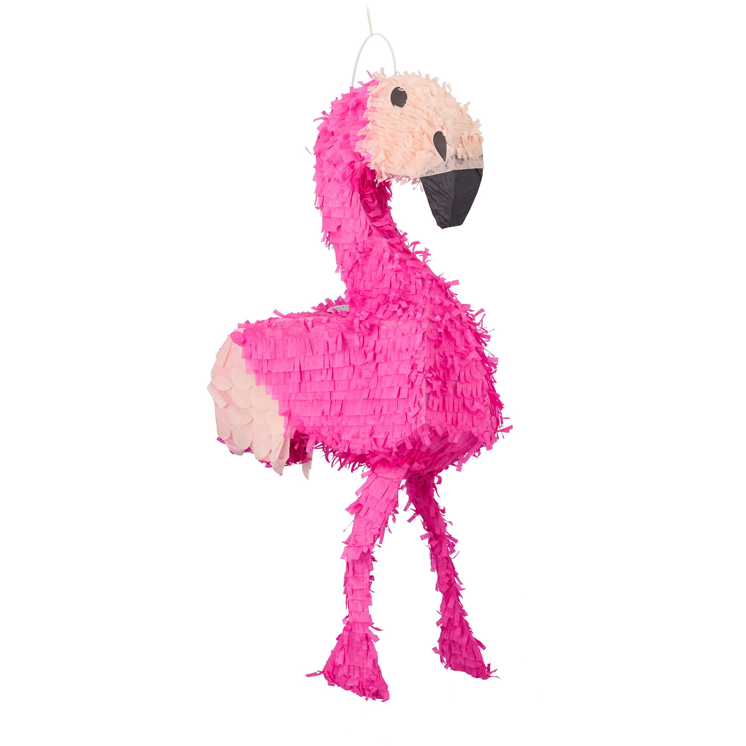 relaxdays Pinata Flamingo