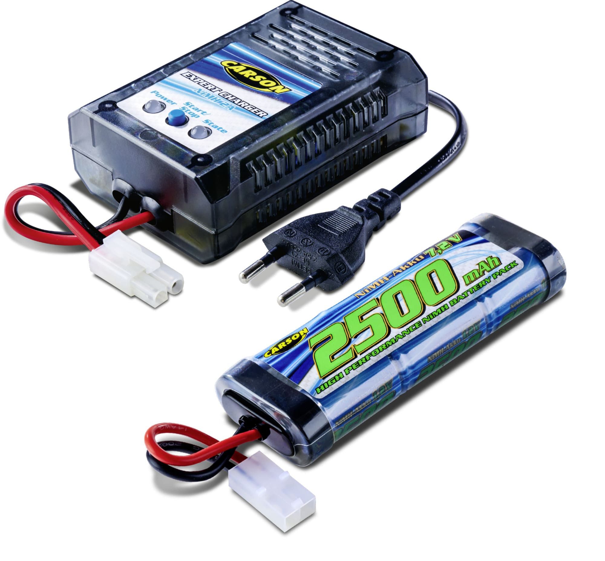 CARSON Carson Expert Charger NiMH 2A Ladegerät Set RC-Ladegerät