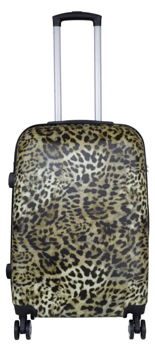Warenhandel König Hartschalen-Trolley Leopard Fell, 4 günstig online kaufen