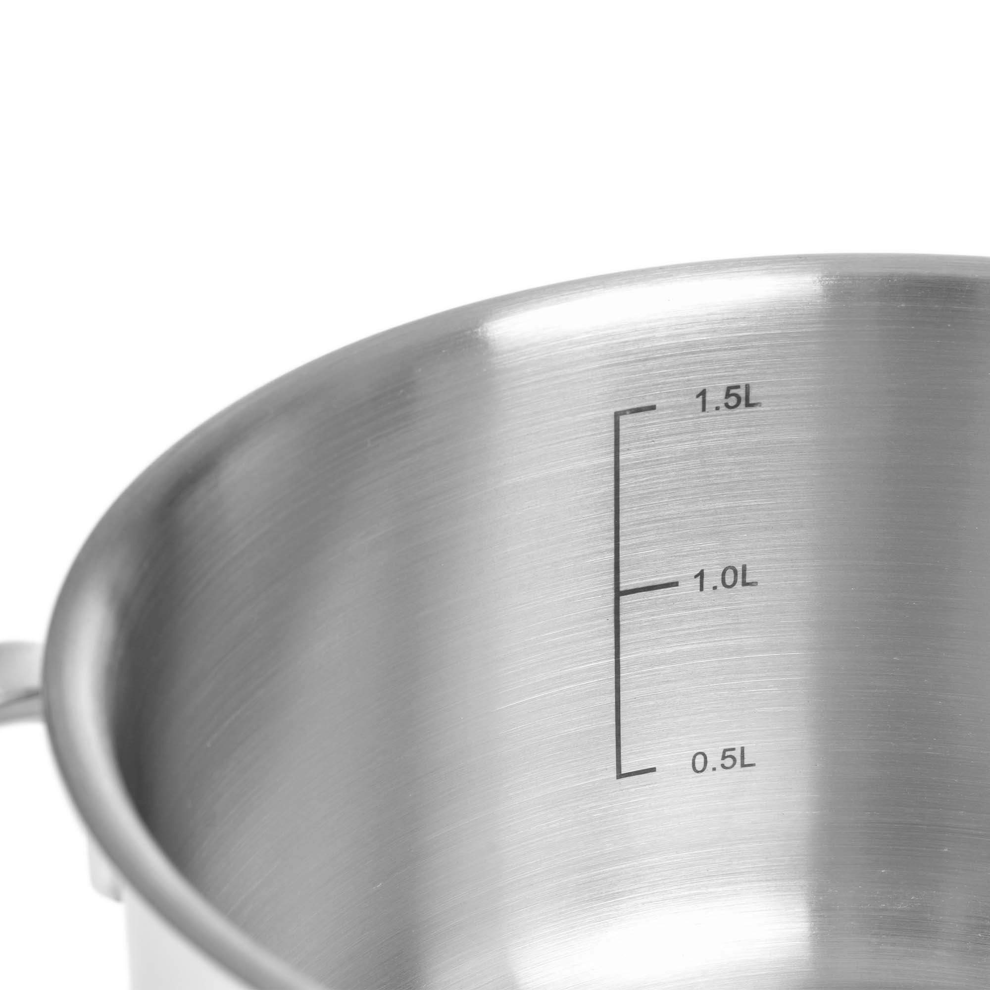 GRÄWE Kochtopf GRÄWE Topfset 16, 20 und 24 cm Kochtopf, Serie PRO-LINE