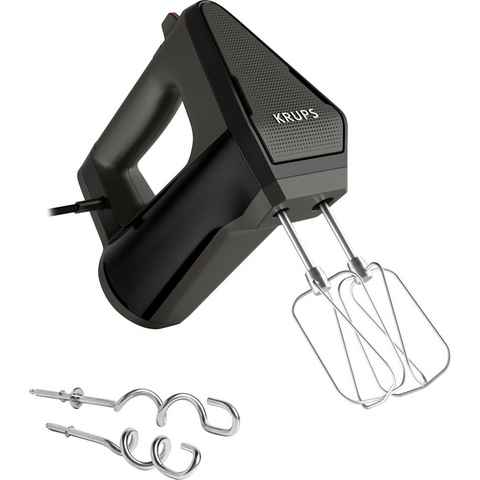 Krups Handmixer GN6028 3MIX 6000, Soft-Touch-Griff, langes Kabel, 600 W