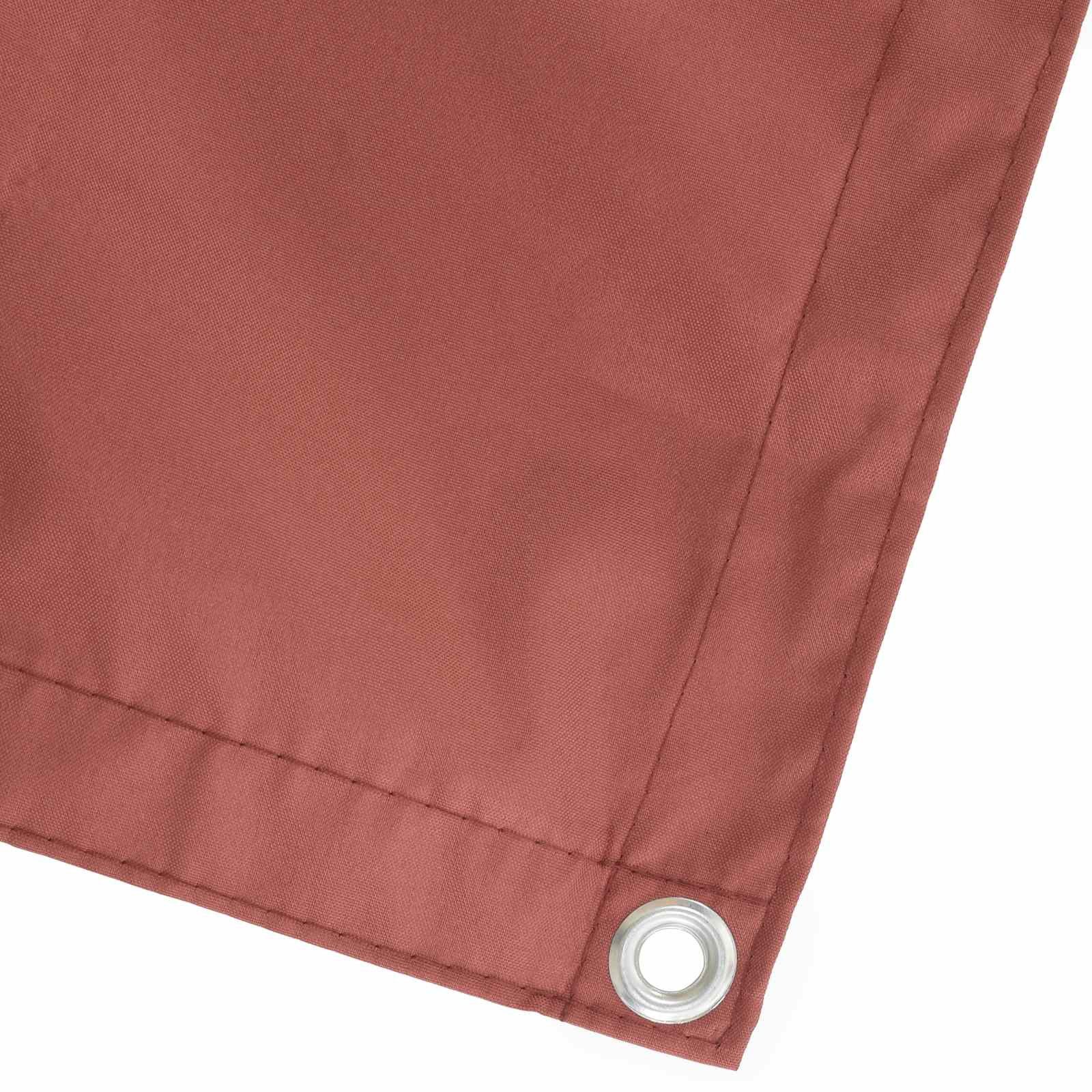 vidaXL Balkonsichtschutz Balkon Sichtschutz 200 x 600 cm Stoff mit PU-Beschichtung (1-St)