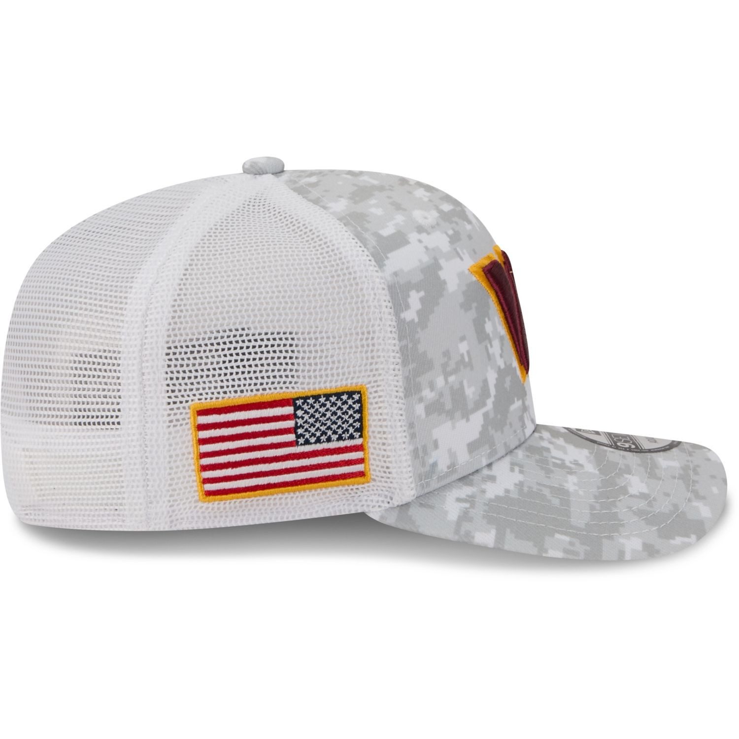 New Era Trucker Cap 9Seventry Trucker SALUTE Washington Commanders