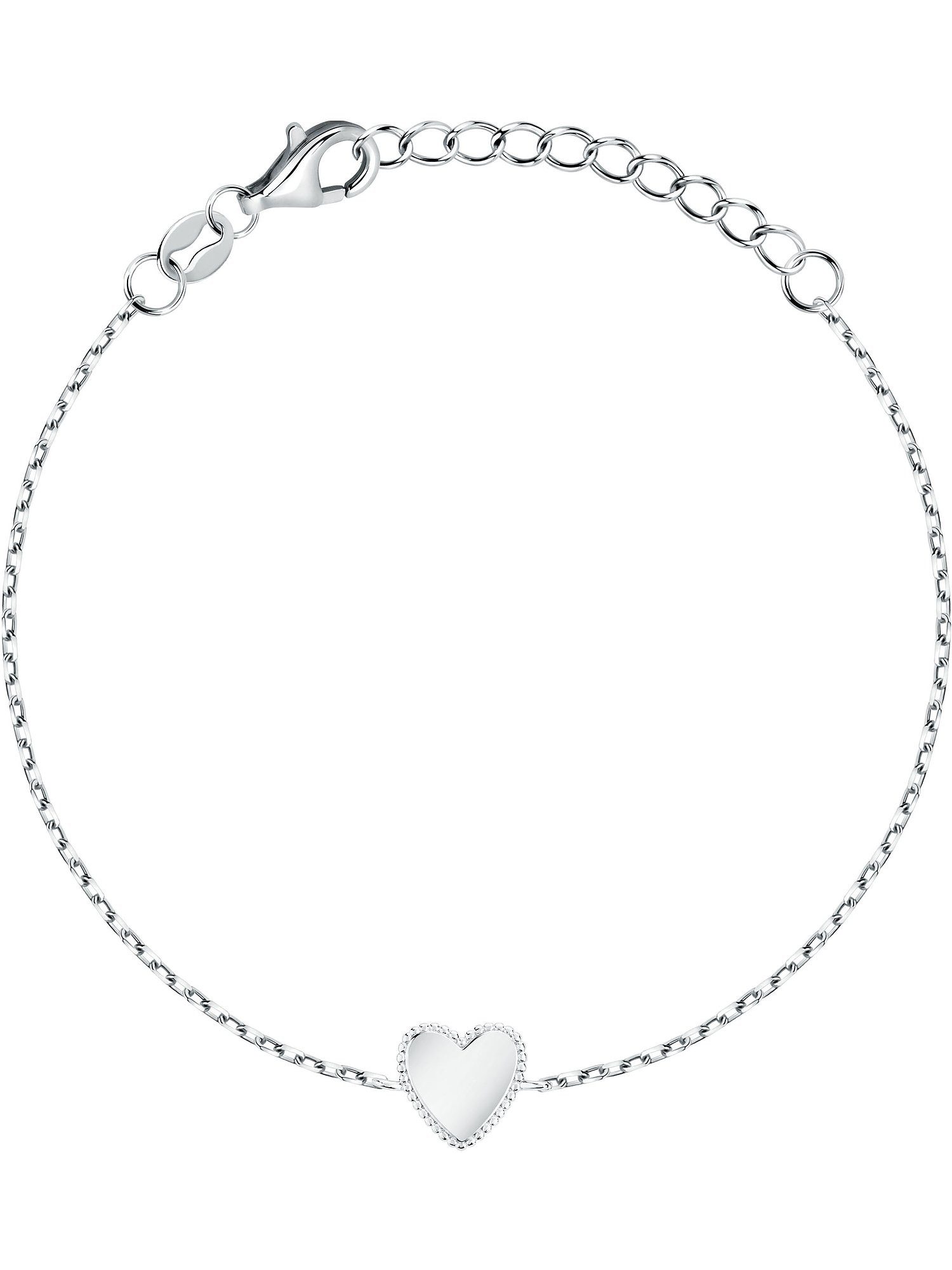 CHRIST Silberarmband CHRIST Damen-Armband 925er Silber, recycelt Herz, Modern