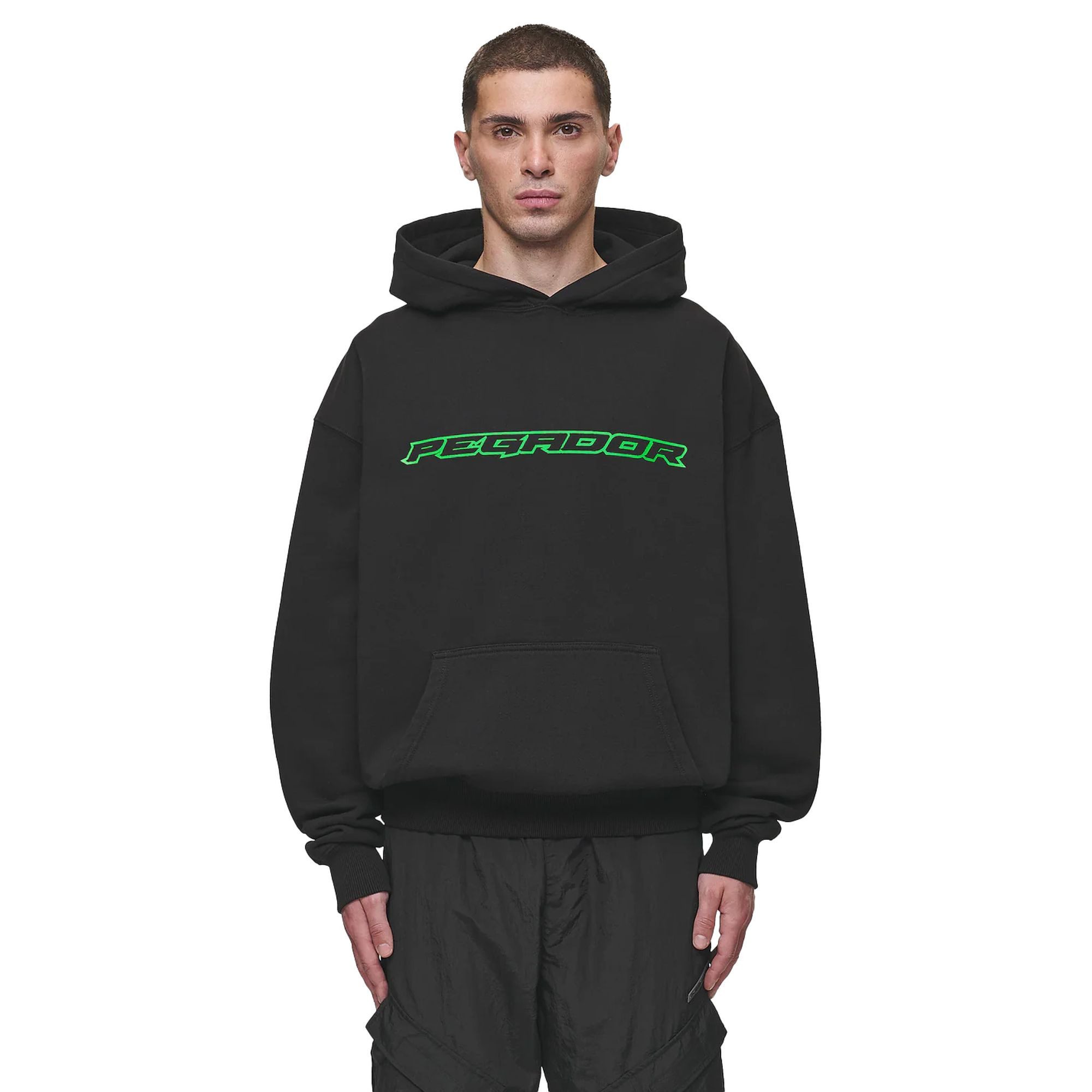PEGADOR Hoodie Alden Oversized Hoodie, schwarz günstig online kaufen