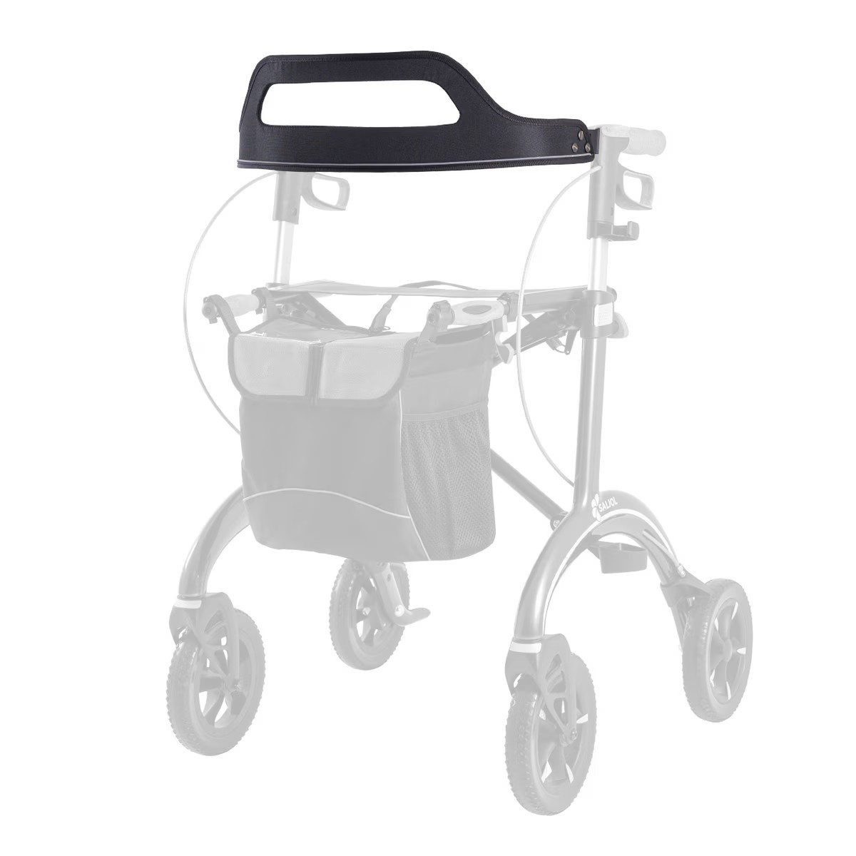 Saljol Rollator Komfort-Rückengurt für den Saljol Carbon und Allround Rollator, Sicherer Halt: stabil & kippsicher