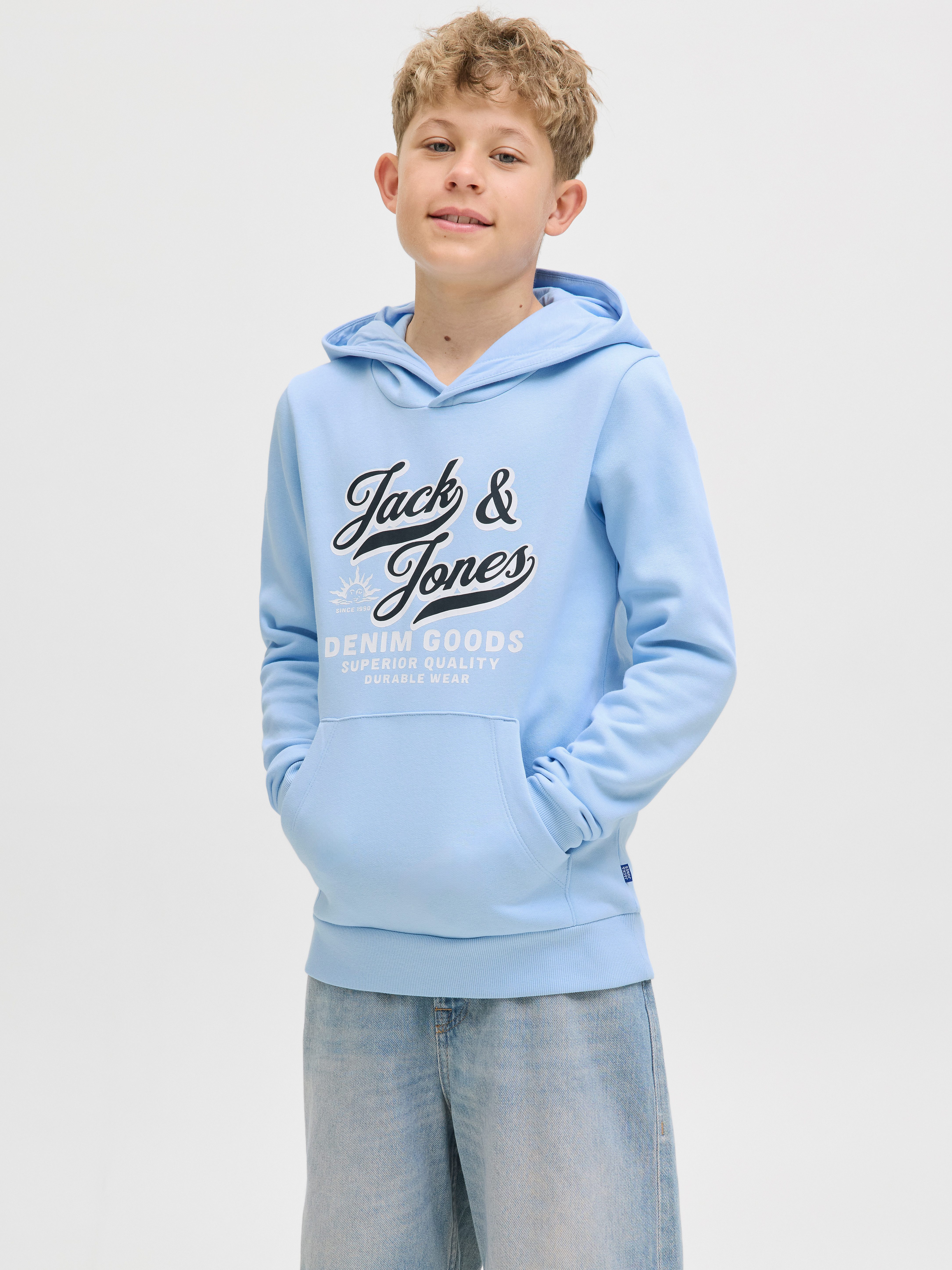 Jack & Jones Junior Kapuzensweatshirt JJELOGO günstig online kaufen