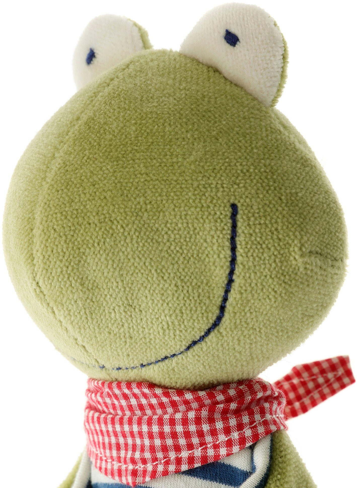 Kinder Babyernährung Sigikid Schnuffeltuch Green Collection, Frosch, blau, Made in Europe; Enthält Bio-Baumwolle