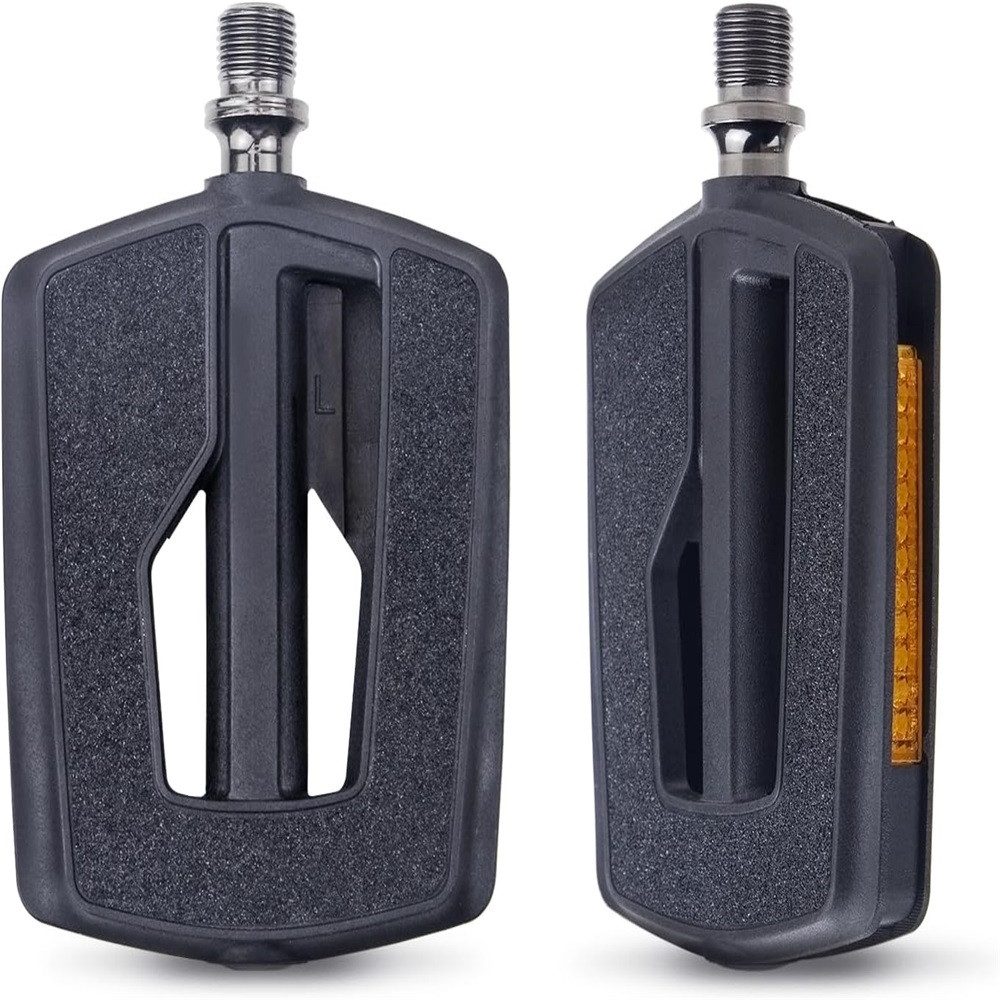 MOPUEA Fahrradpedale Fahrradpedale Rutschfest Pedale Zubehör Bicycle Pedals mit Reflektoren