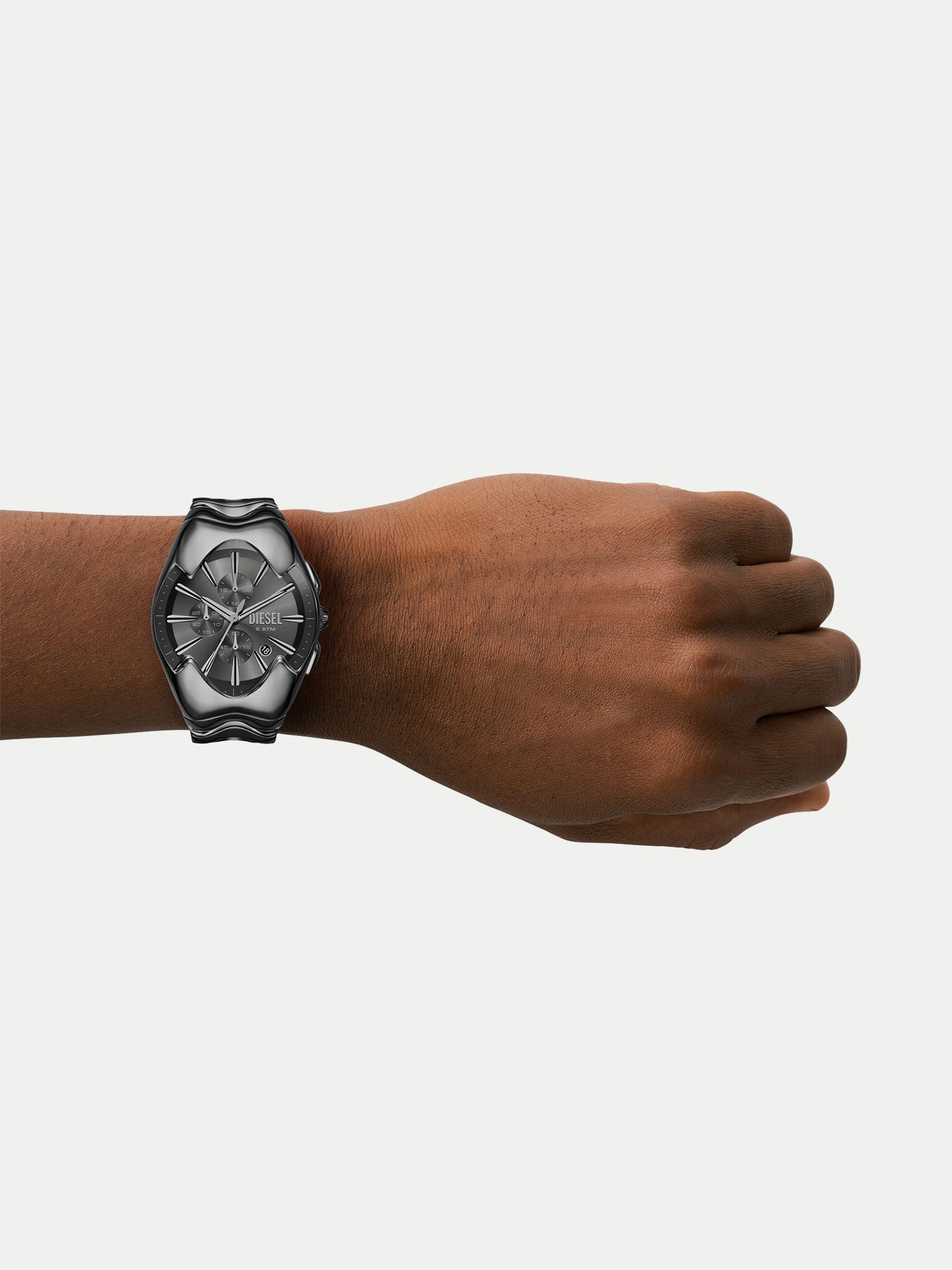 Diesel Quarzuhr Diesel Herrenuhr DIESEL-DZ4682 Schwarz