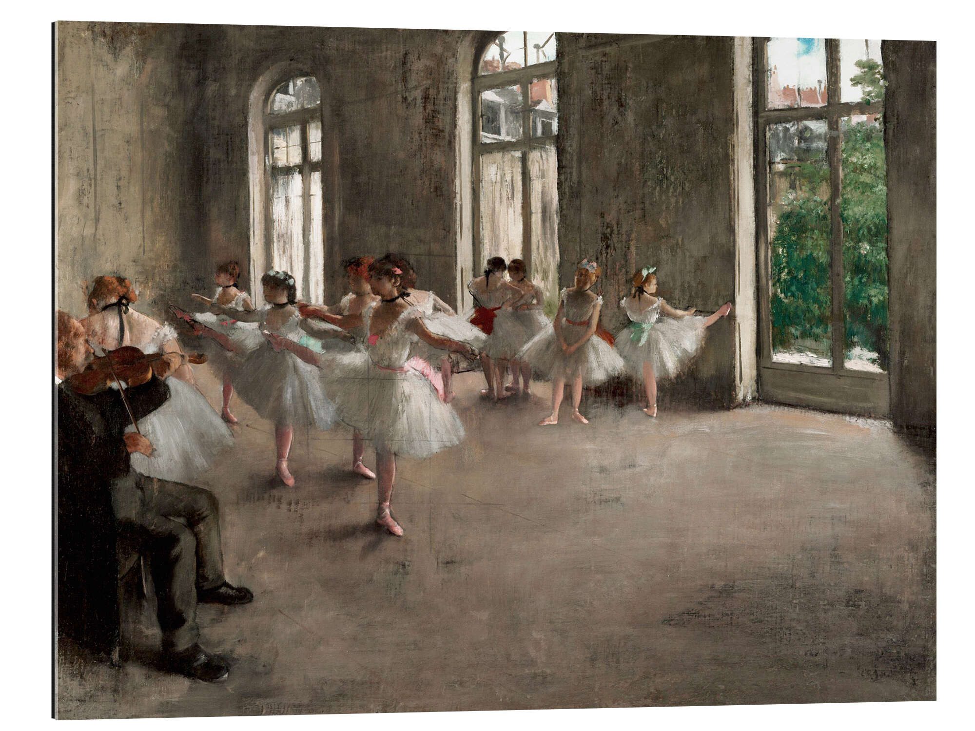Posterlounge Poster Edgar Degas, Die Probe, günstig online kaufen