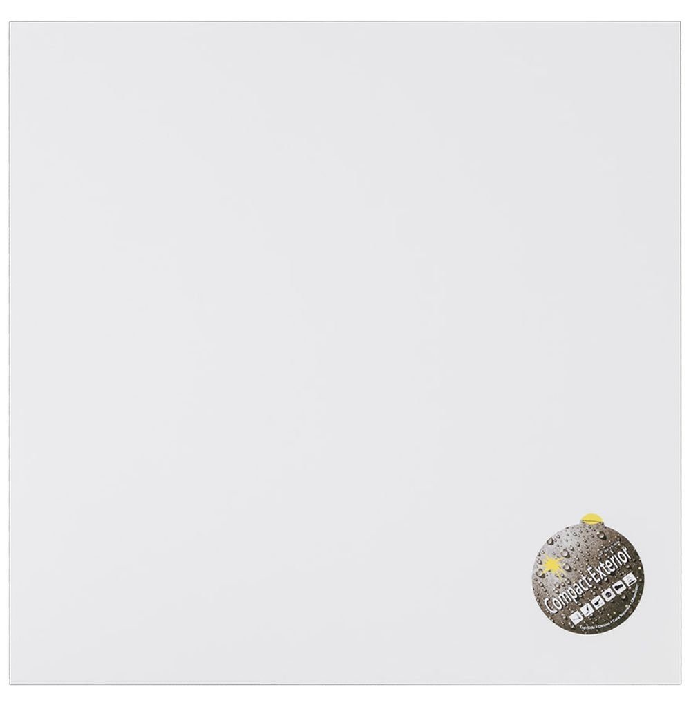 Plastic Weiß-Weiß Terrasse Polym (white) Tischteile DESIGN KADIMA Tischplatte Weiss 60