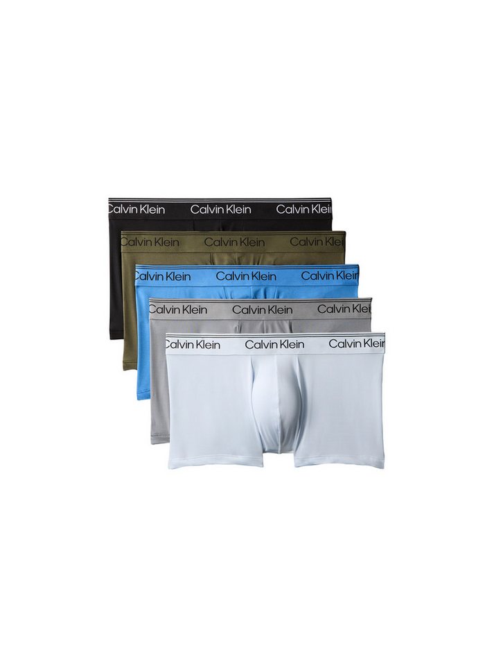 Calvin Klein Underwear Trunk LOW RISE TRUNK 5PK (Packung, 5-St., 5er-Pack) Mit elastischem Bund
