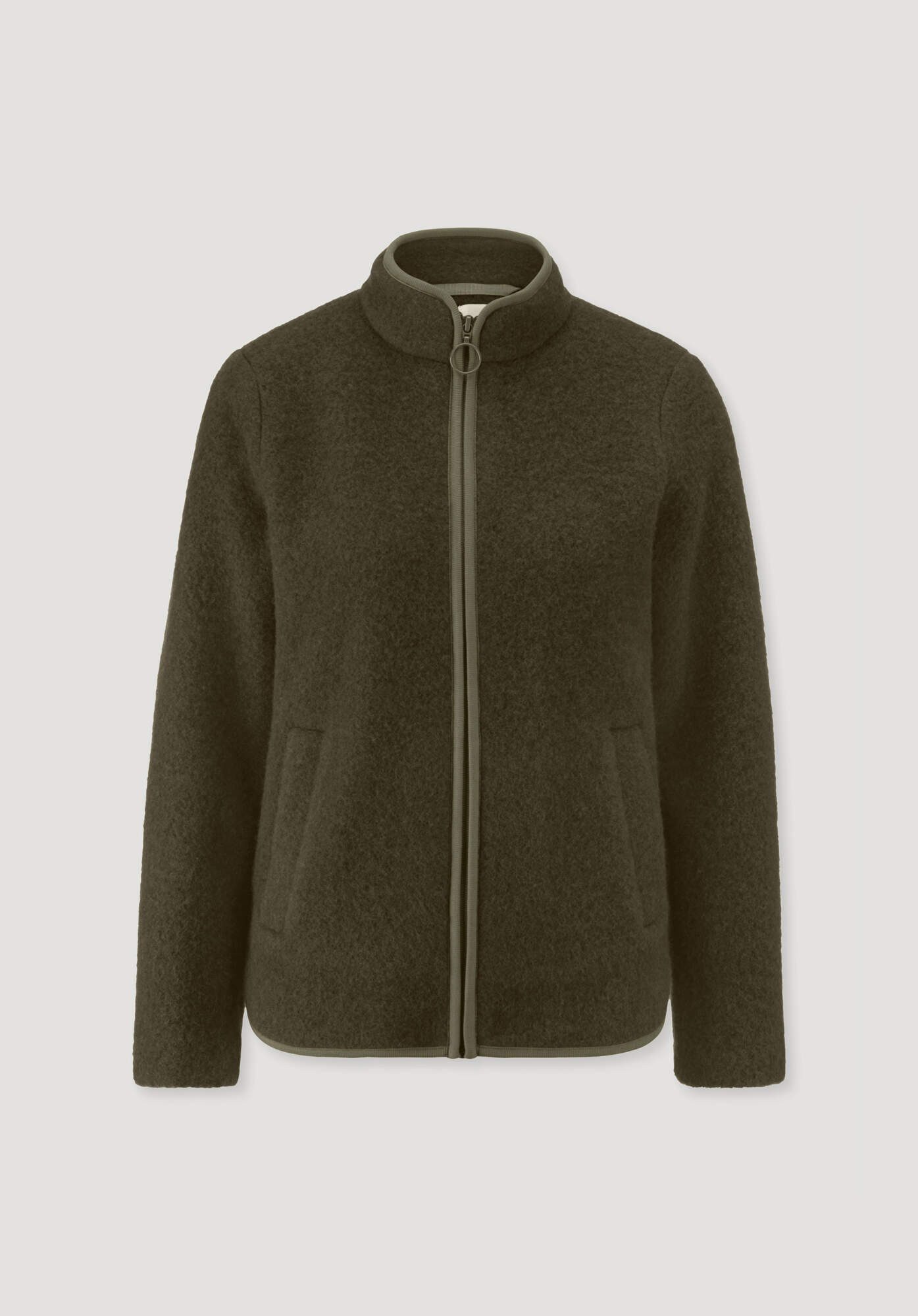 Hessnatur Fleecejacke Regular aus reiner Bio-Merinowolle (1-St) – Bild 3 von 5