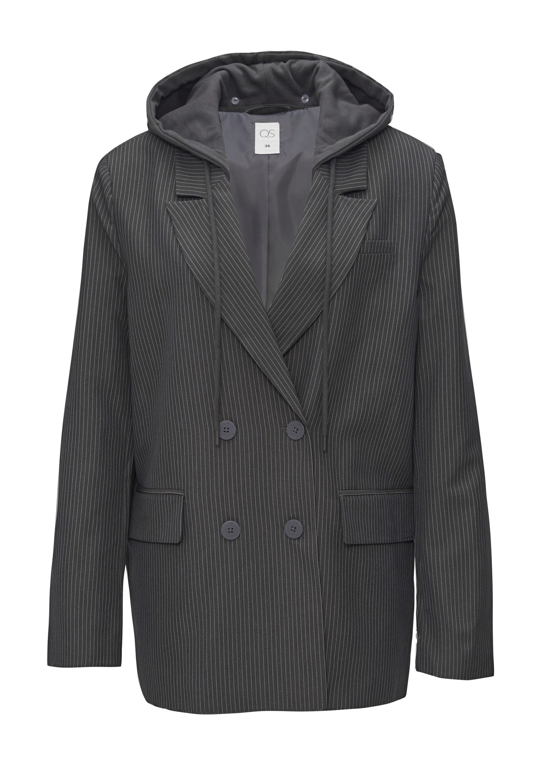 QS Jackenblazer Indoor-Blazer (1-tlg) günstig online kaufen