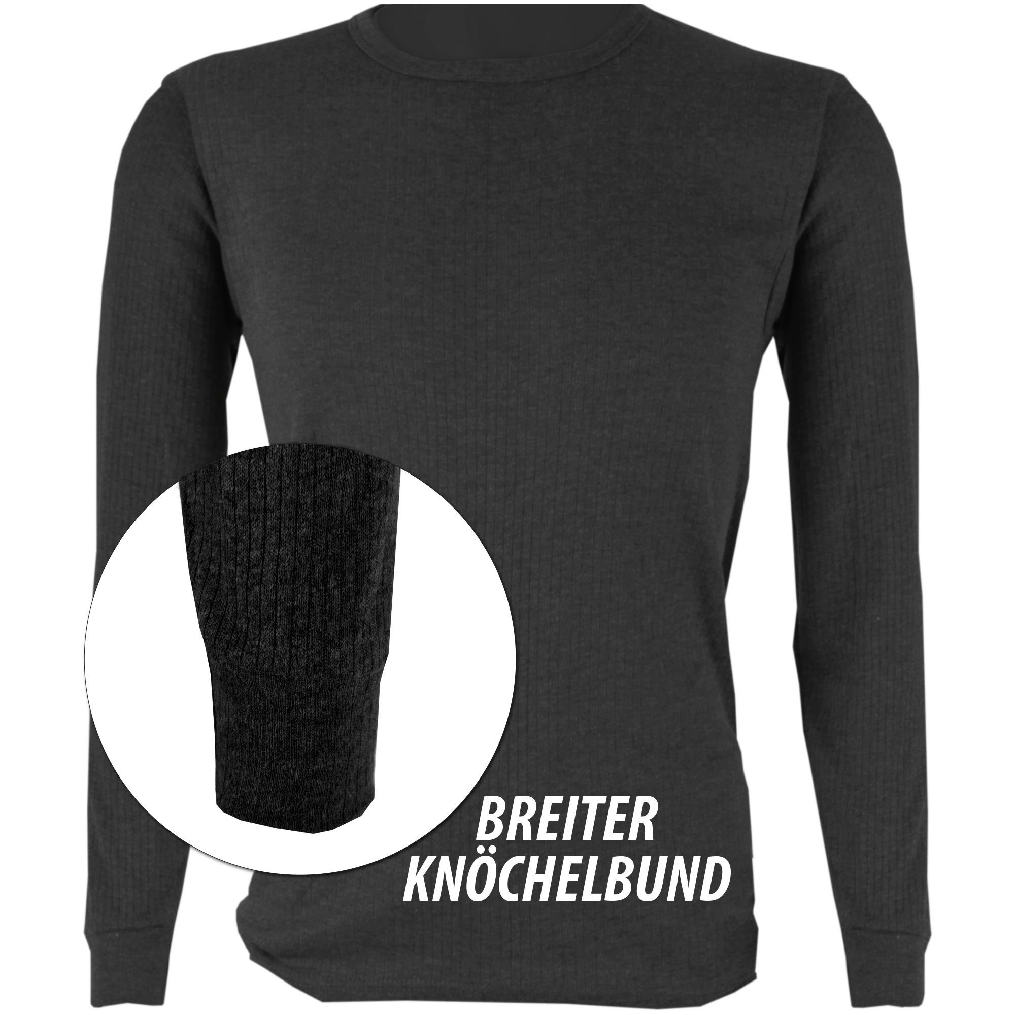 Bestlivings Thermounterhemd Hombre (1-St) Thermounterwäsche "Herren" - Unterhemd langarm - Skiunterwäsche – Bild 5 von 5