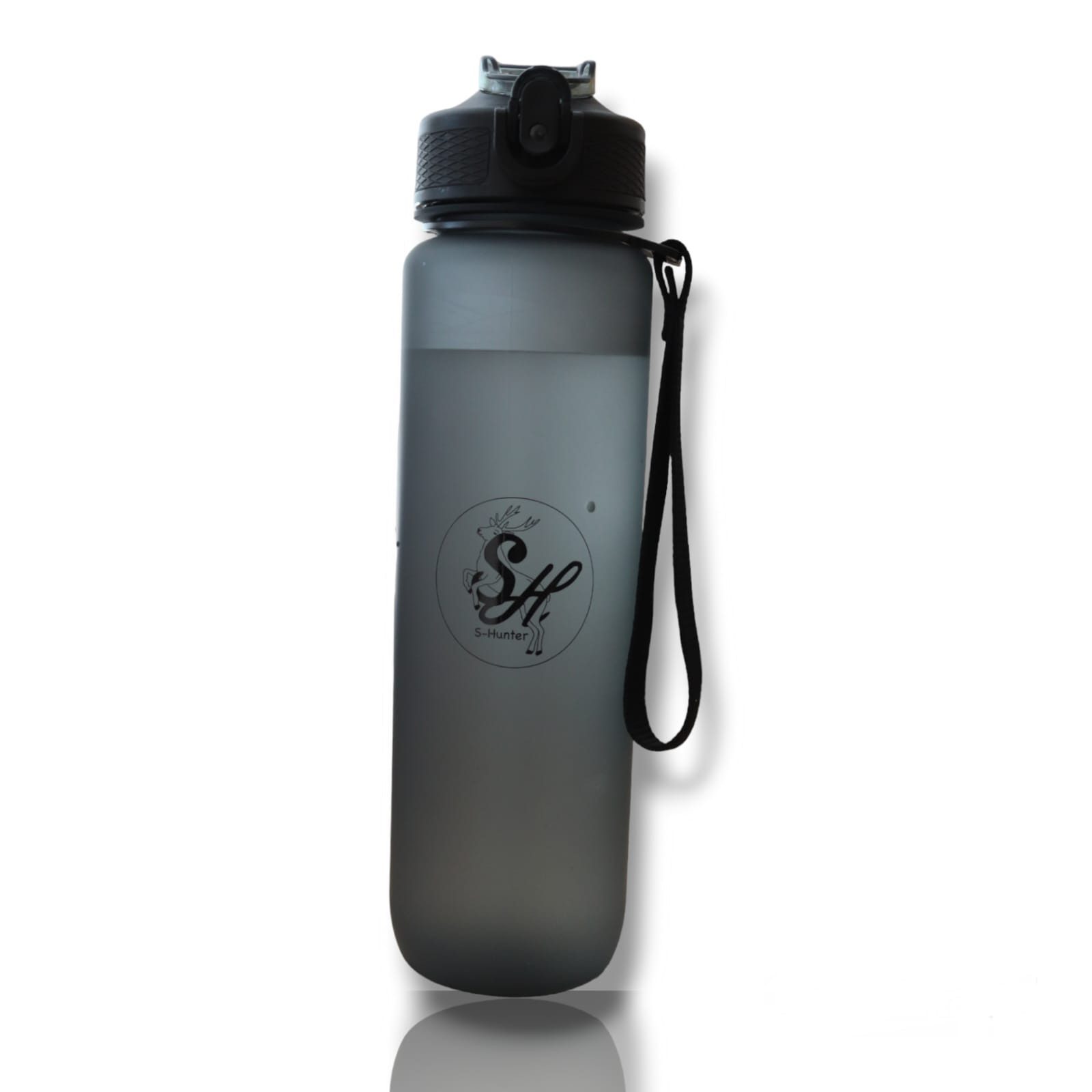 Trinkflasche Trinkflasche 1L Strohhalm BPA Frei Sport Fitness Flasche