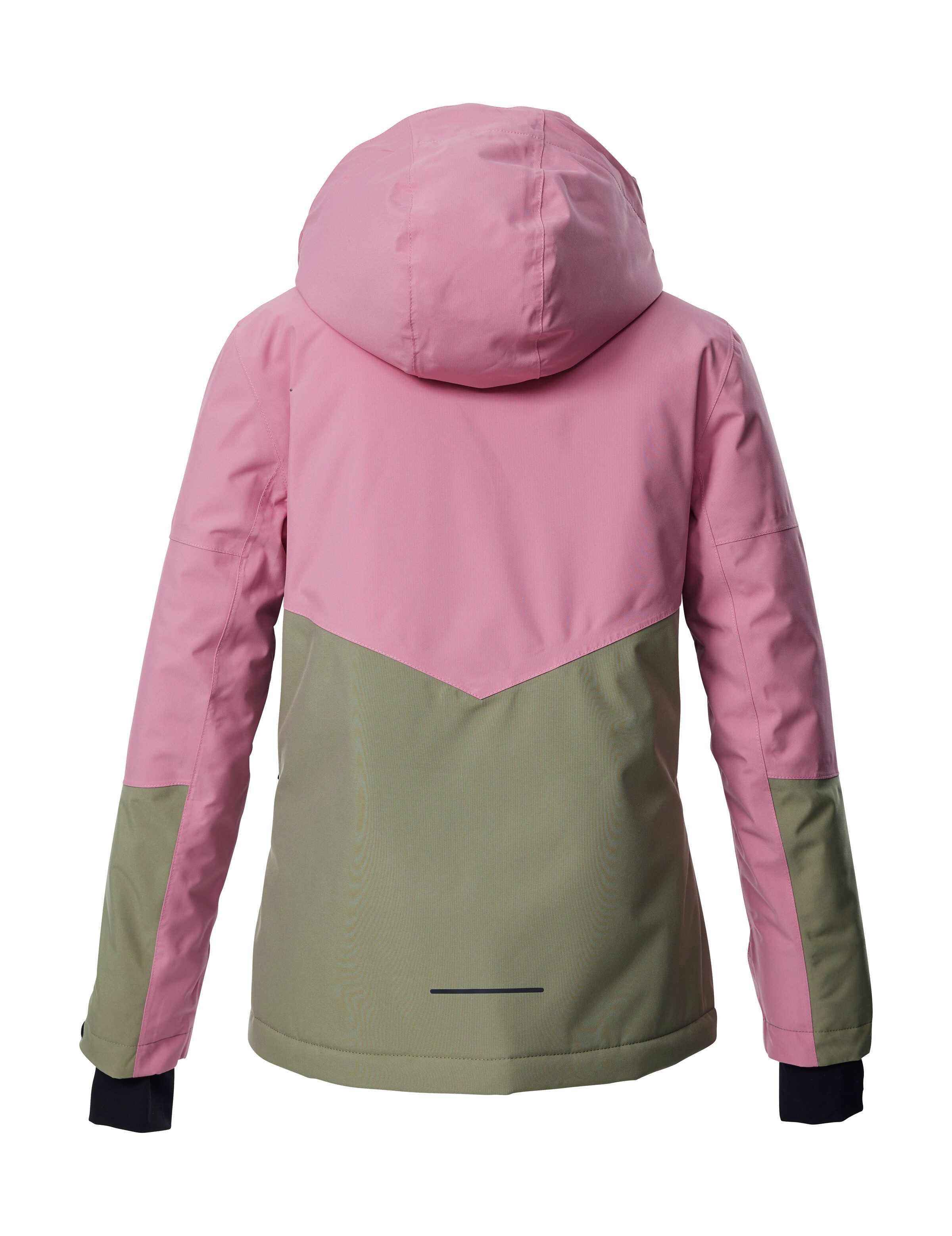 Killtec Skijacke KSW 207 GRLS SKI JCKT Wasserdichte, atmungsaktive Kinderjacke mit reflektierenden Details