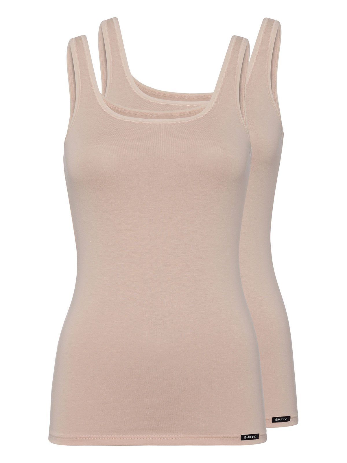 Achselhemd Damen Tank Top 2er Pack Cotton Advantage
