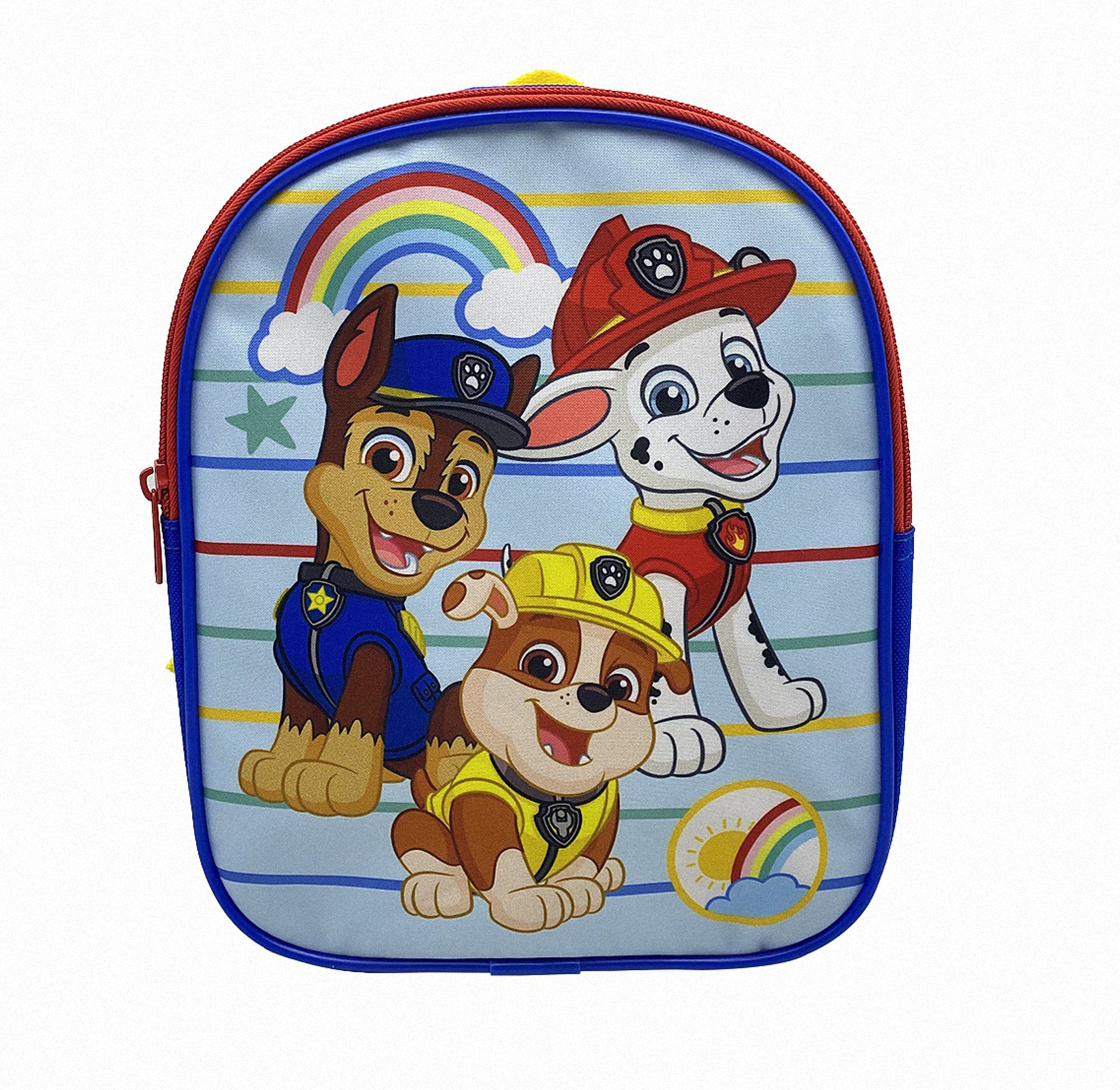 PAW PATROL Kinderrucksack 25cm Freizeittasche Reisen, und Ausflüge Kindergarten für Kindertasche