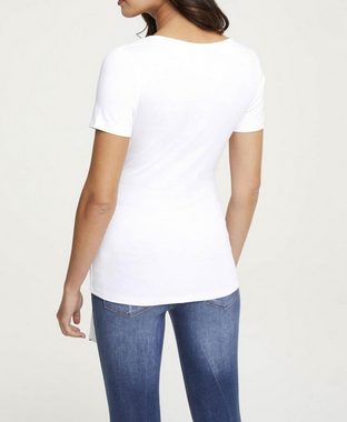 heine T-Shirt HEINE Damen Jerseyshirt, offwhite