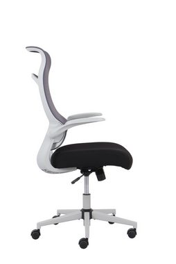 INOSIGN Bürostuhl Toico, Design-Schreibtischstuhl, ergonomische Rückenlehne, Lendenwirbelstütze & klappbaren Armlehnen