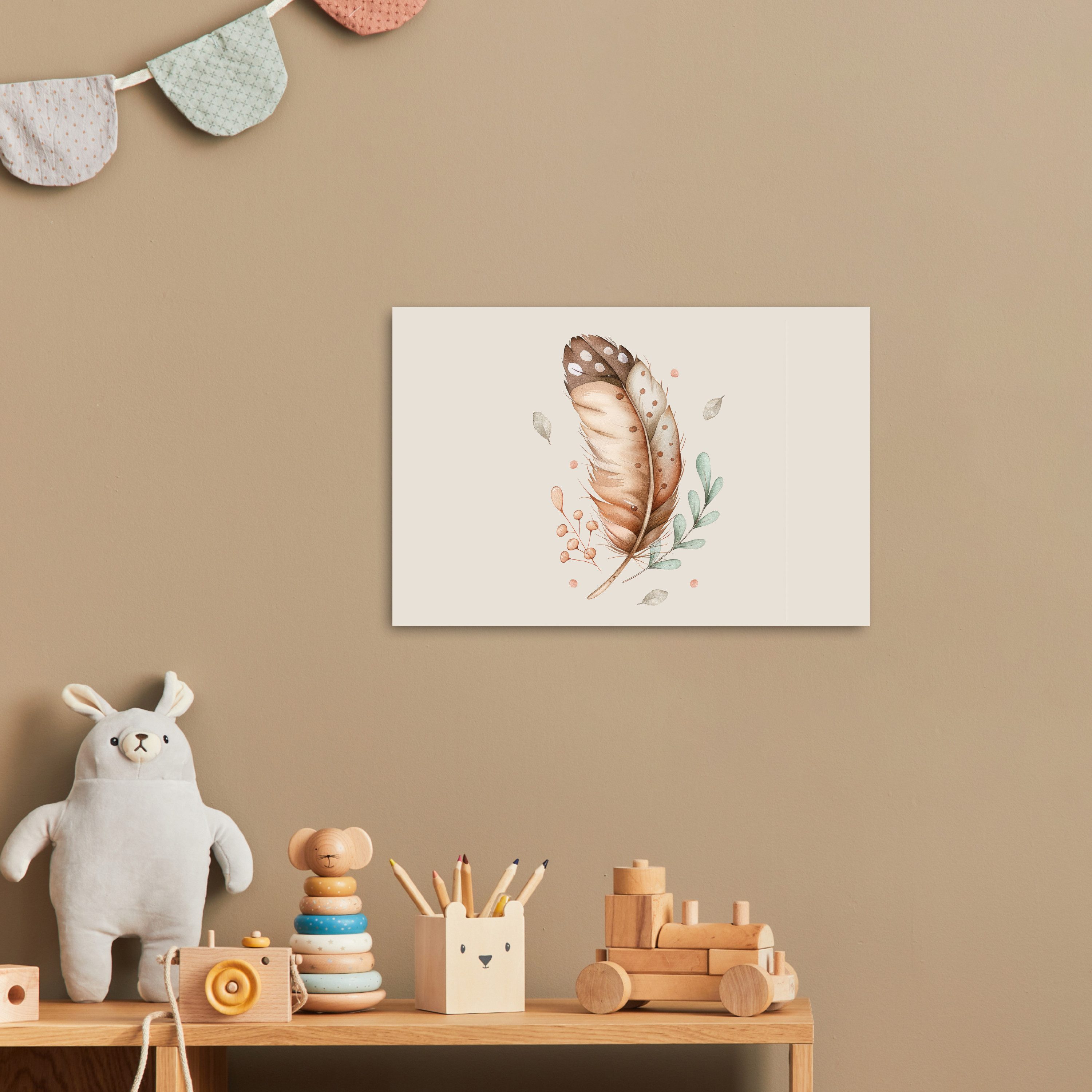 MuchoWow Poster Feder - Bohème - günstig online kaufen