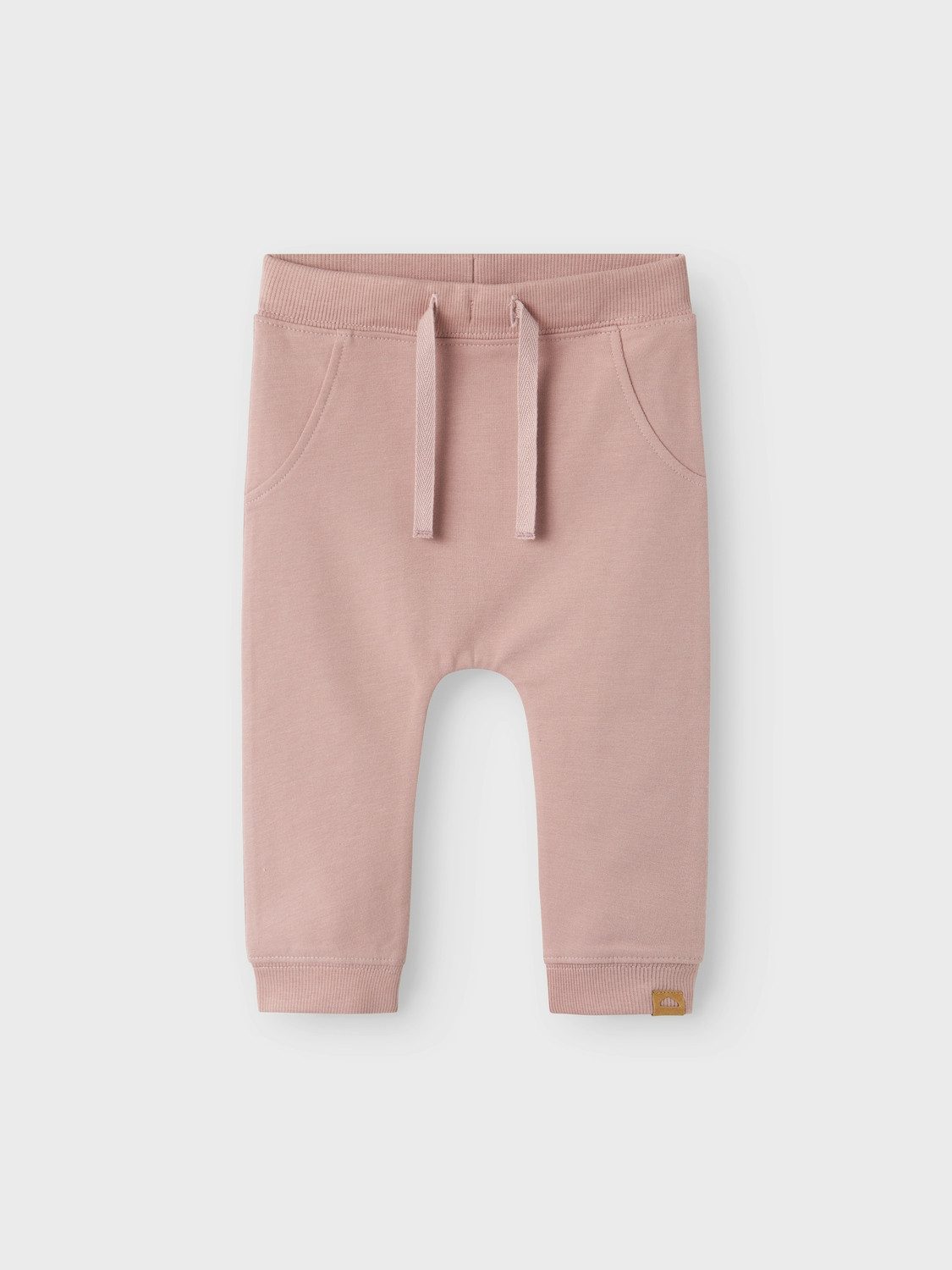 Name It Sweathose NBNTAKKI für Mädchen und Jungen mit Kordelzug unifarben, casual, regular fit, Baumwollmischung, Sweatware