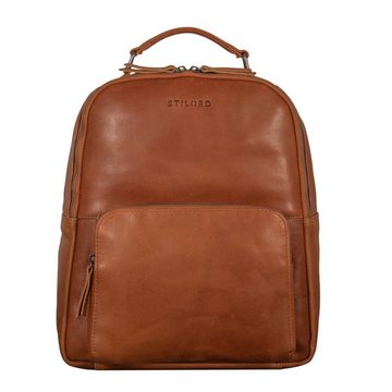 STILORD Notebookrucksack “Cassidy” Laptop Rucksack Leder