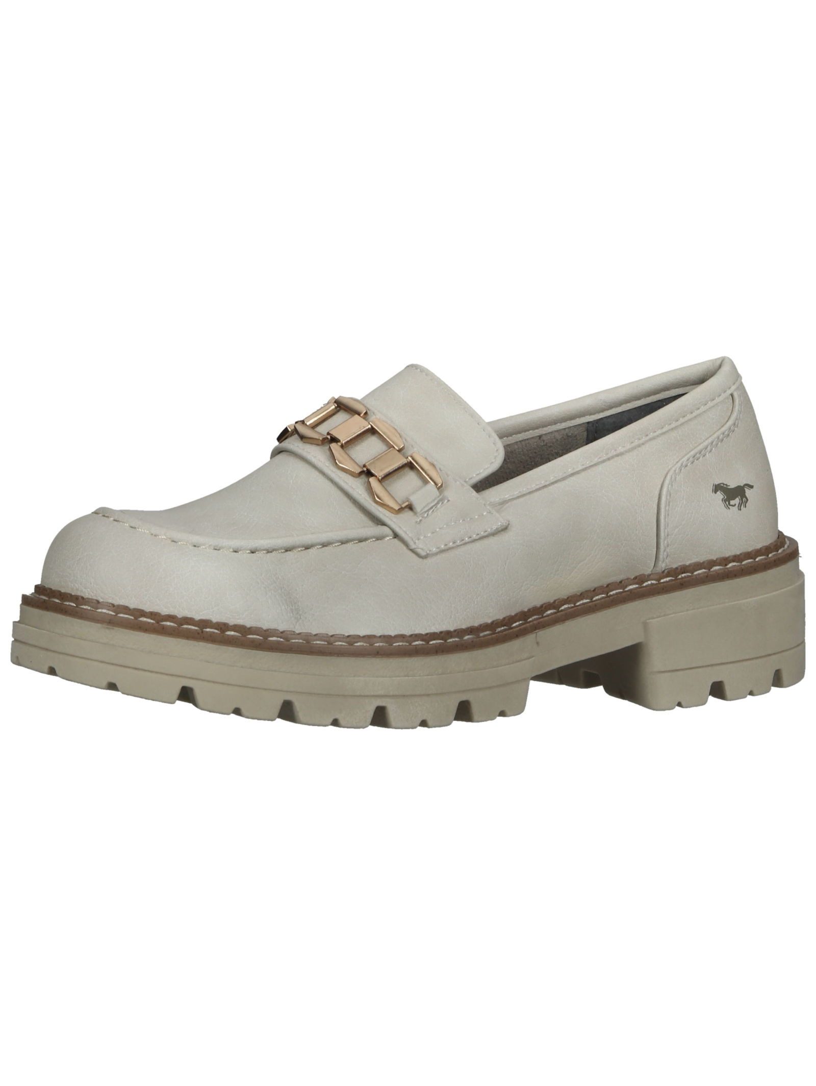 MUSTANG Slipper Lederimitat Slipper günstig online kaufen