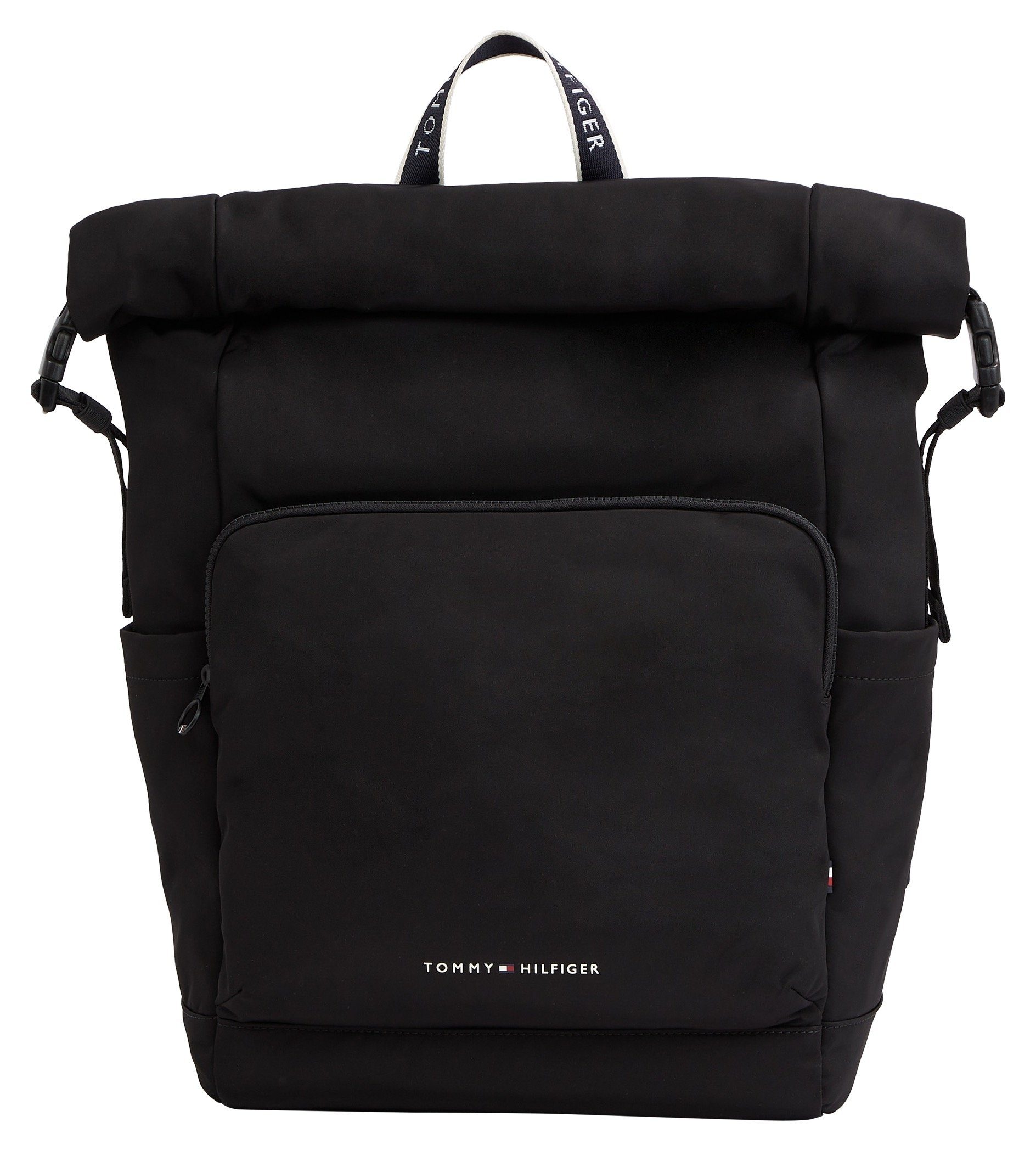 Tommy Hilfiger Cityrucksack TH SKYLINE ROLLTOP BACKPACK, mit geräumigen